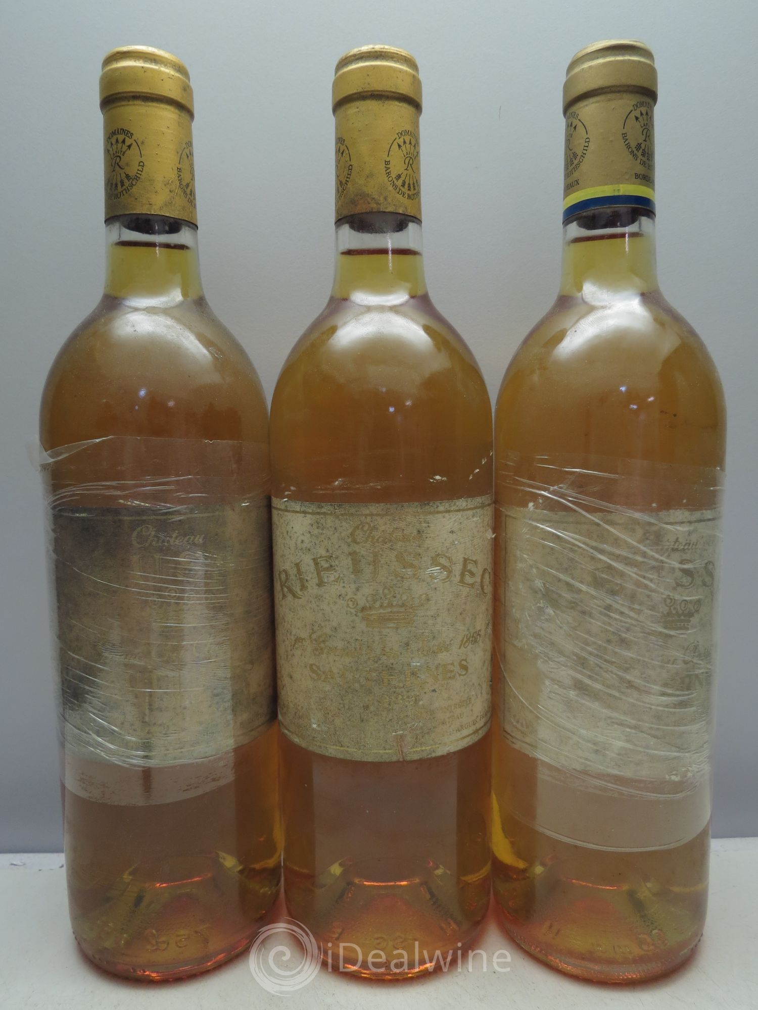 Château Rieussec 1er Grand Cru Classé 1989 - Lotto di 3 bottiglie - 0