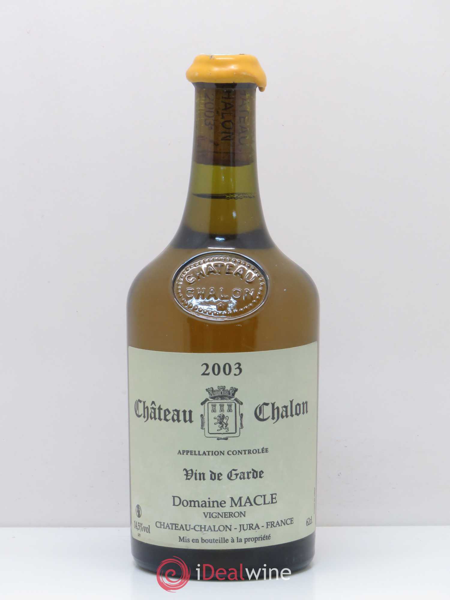 Château-Chalon Jean Macle 2003 - Lot de 1 bouteille - 0