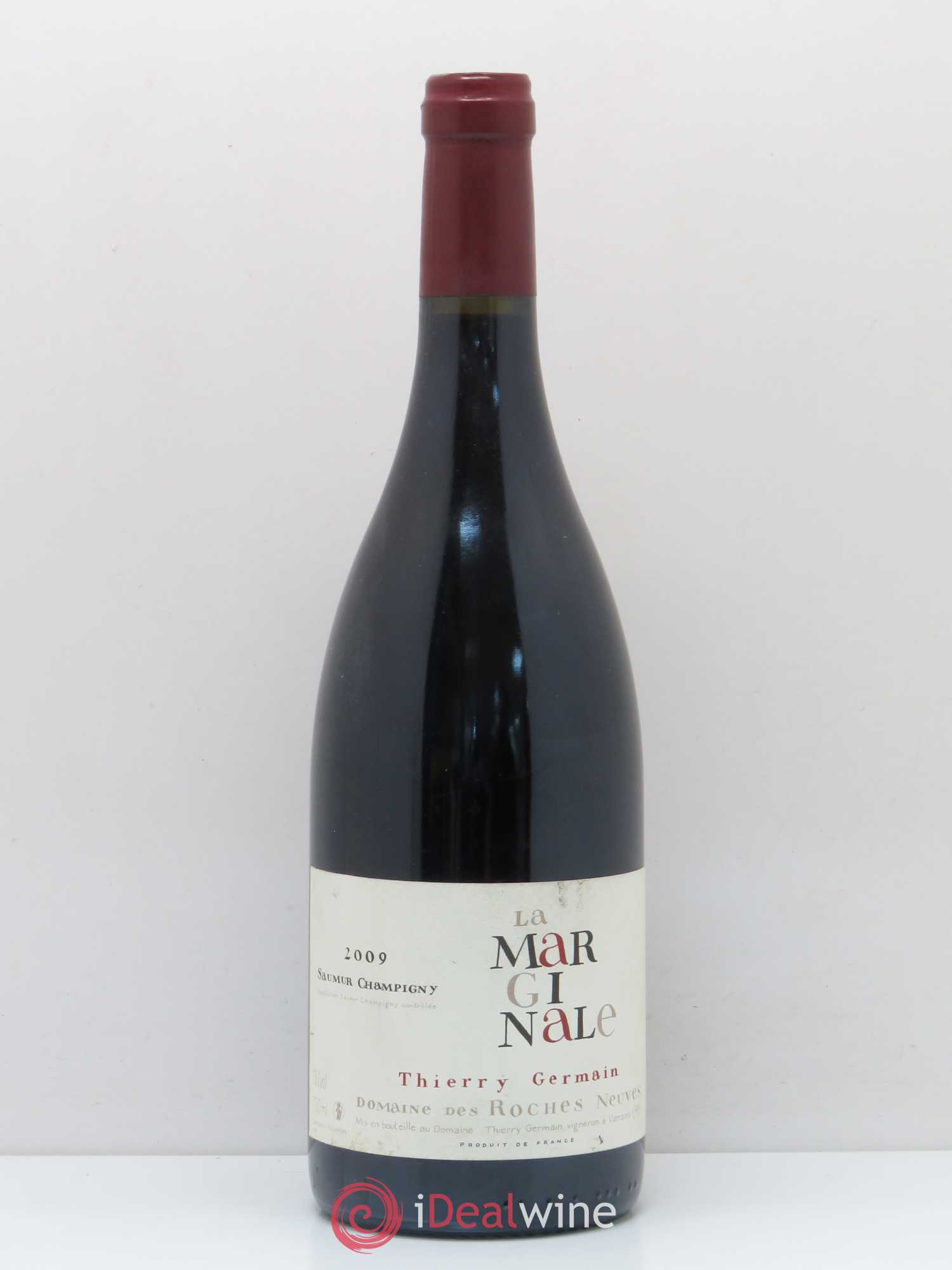 Saumur-Champigny La Marginale Domaine des Roches Neuves - Thierry Germain 2009 - Lot de 1 bouteille - 0