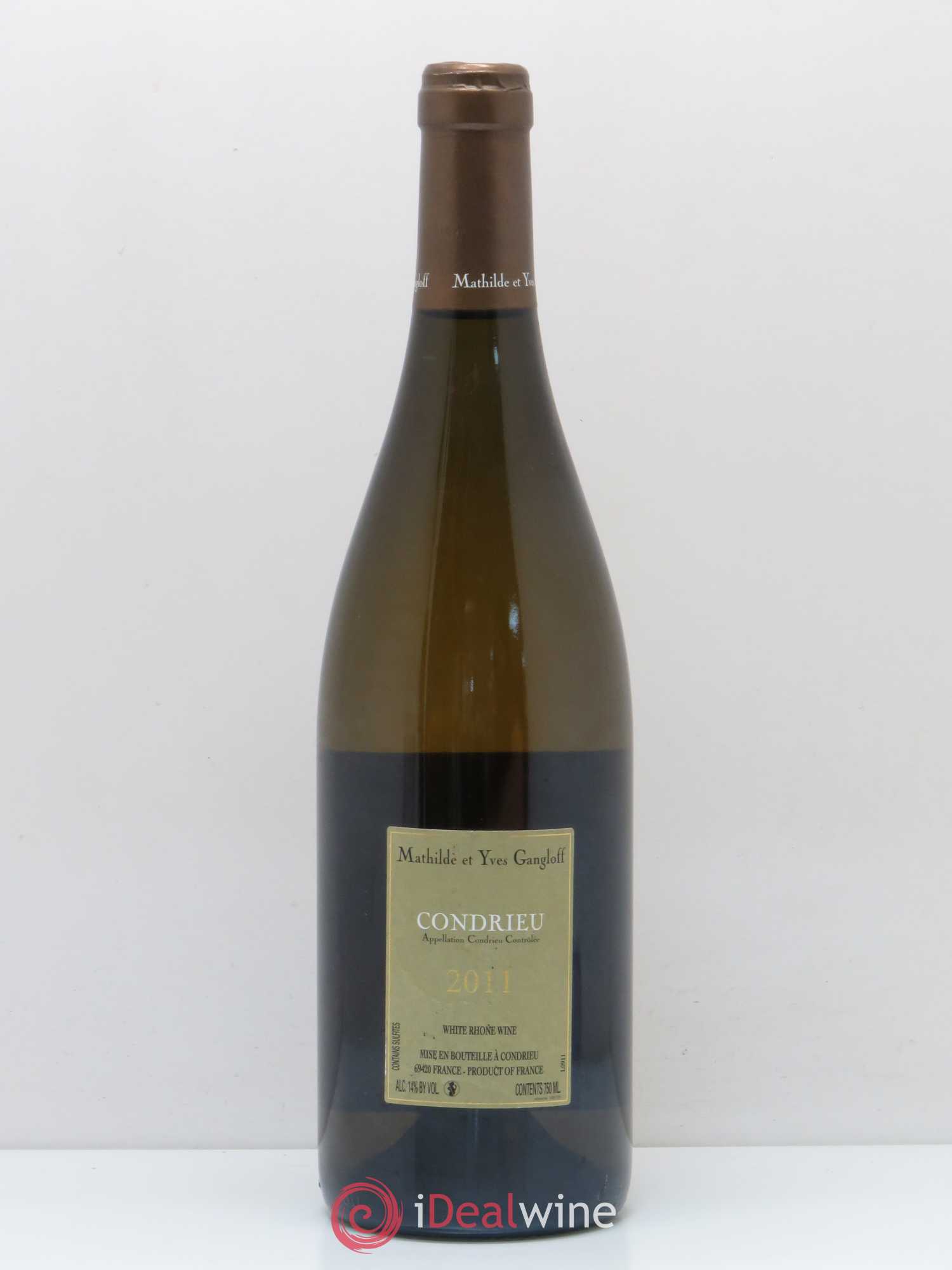 Condrieu Domaine Gangloff (Domaine) 2011 - Lot de 1 bouteille - 1
