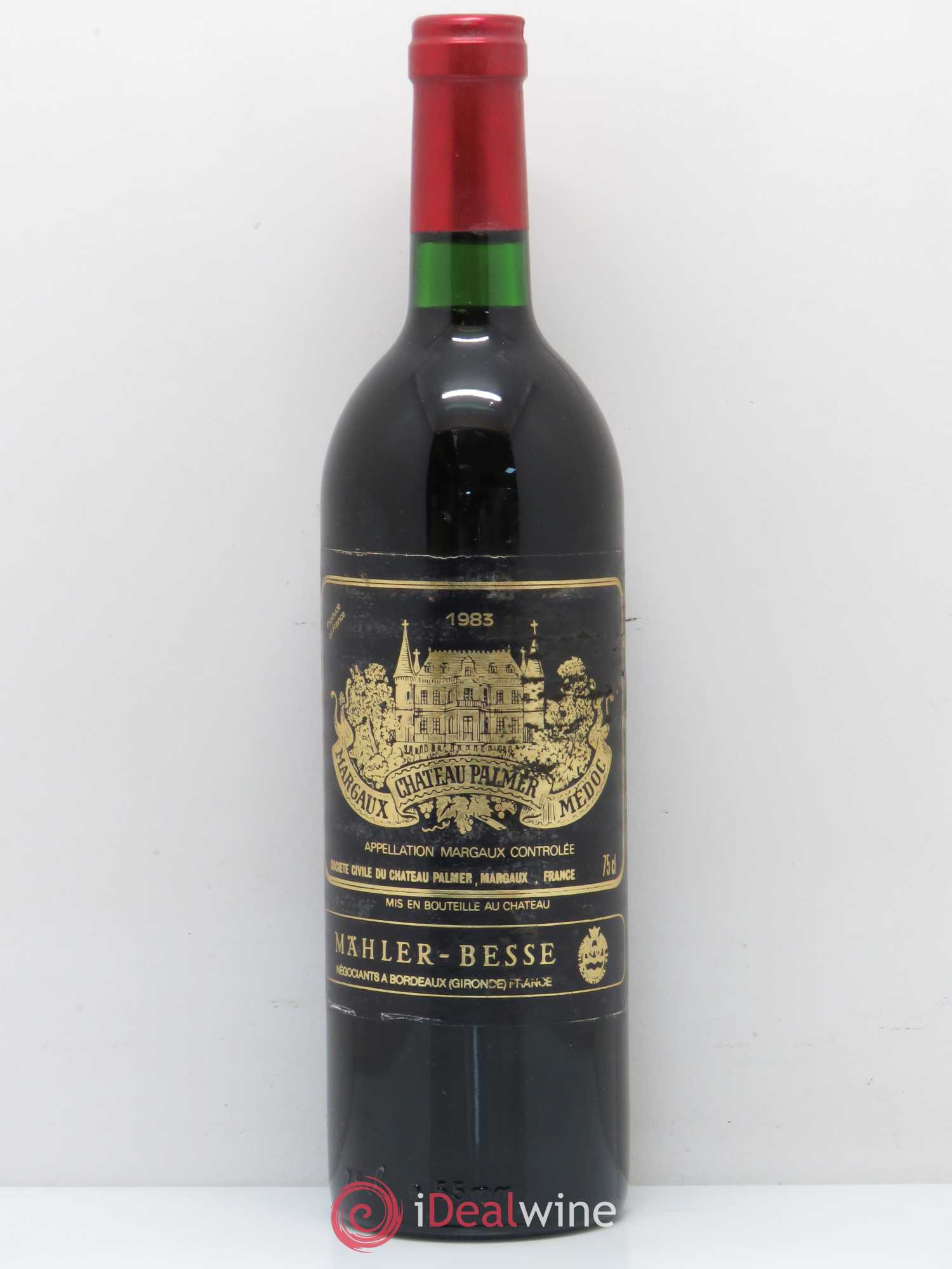 Château Palmer 3ème Grand Cru Classé 1983 - Lot de 1 bouteille - 0