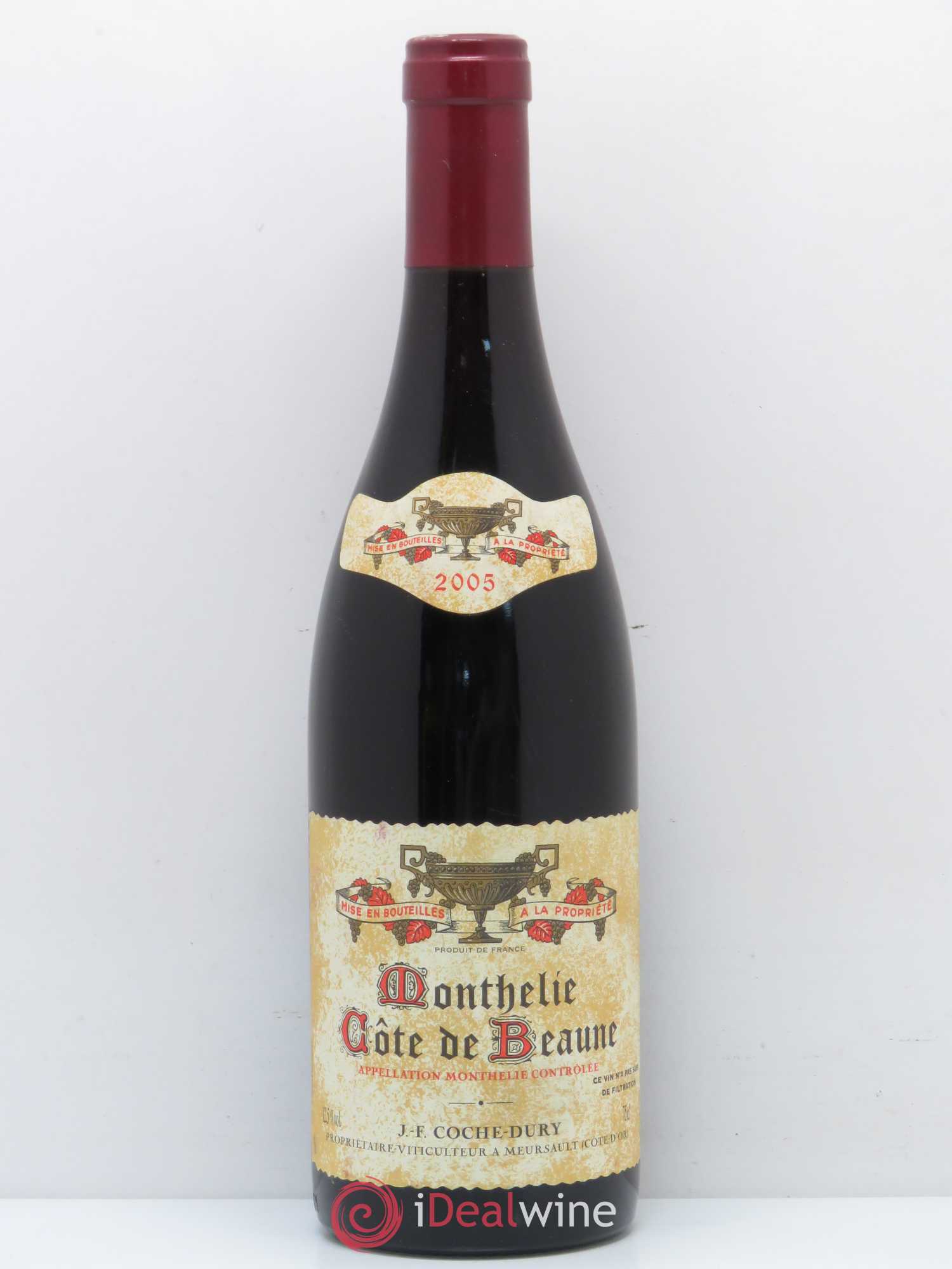 Monthélie Coche Dury (Domaine) 2005 - Lot de 1 bouteille - 0