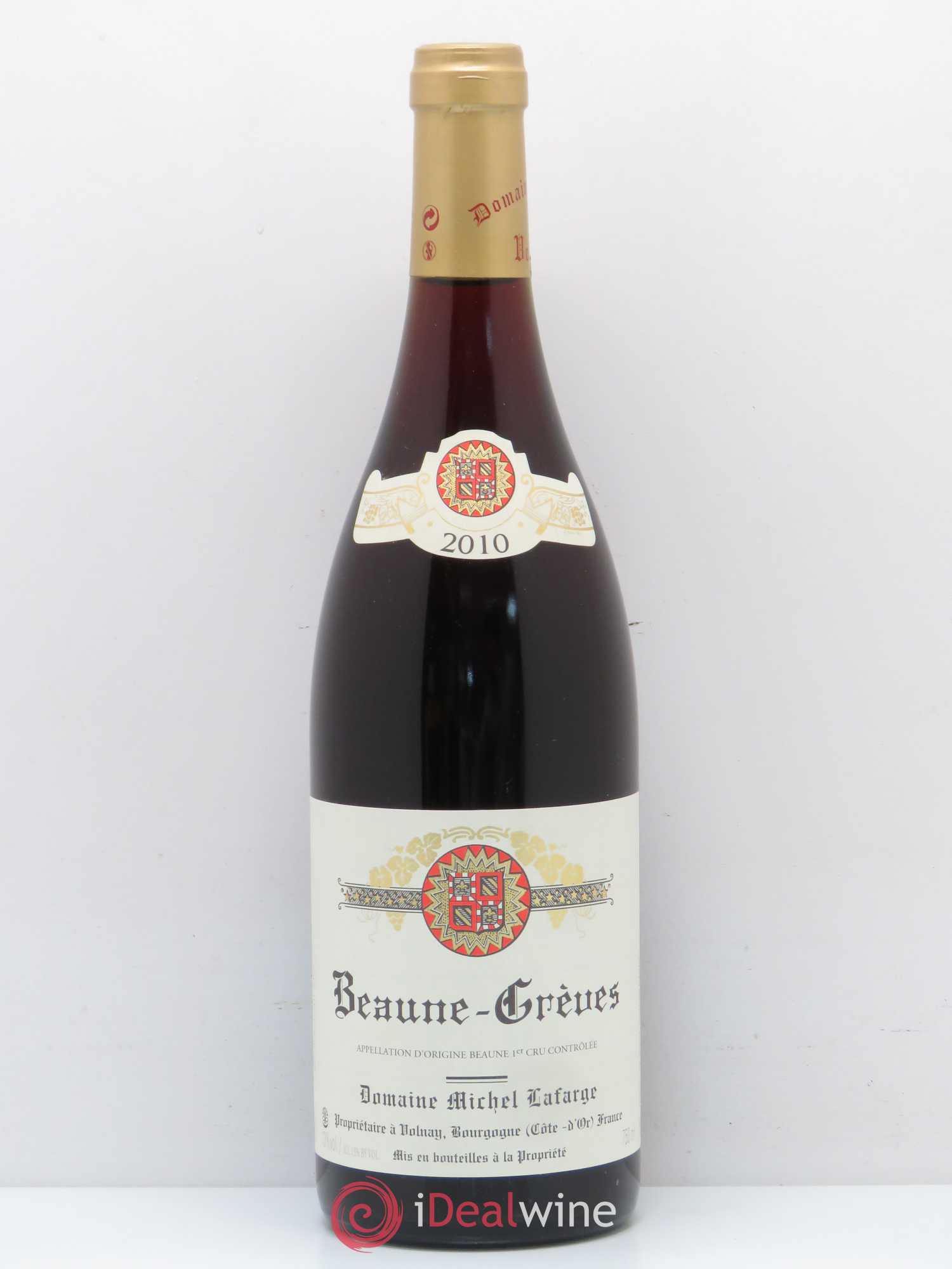 Beaune 1er Cru Grèves Lafarge (Domaine) 2010 - Lot de 1 bouteille - 0