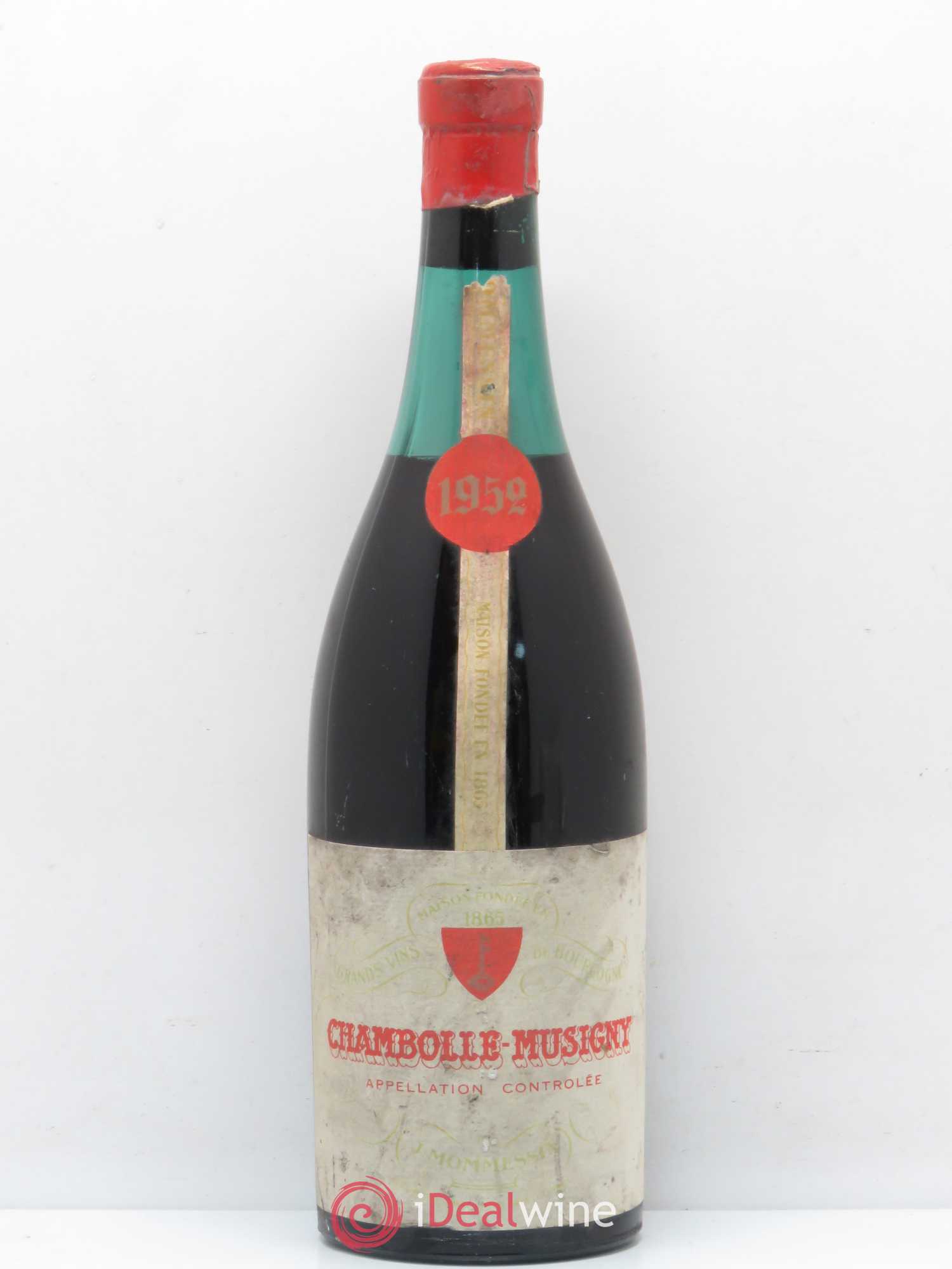 Chambolle-Musigny Momessin 1952 - Lot de 1 bouteille - 0