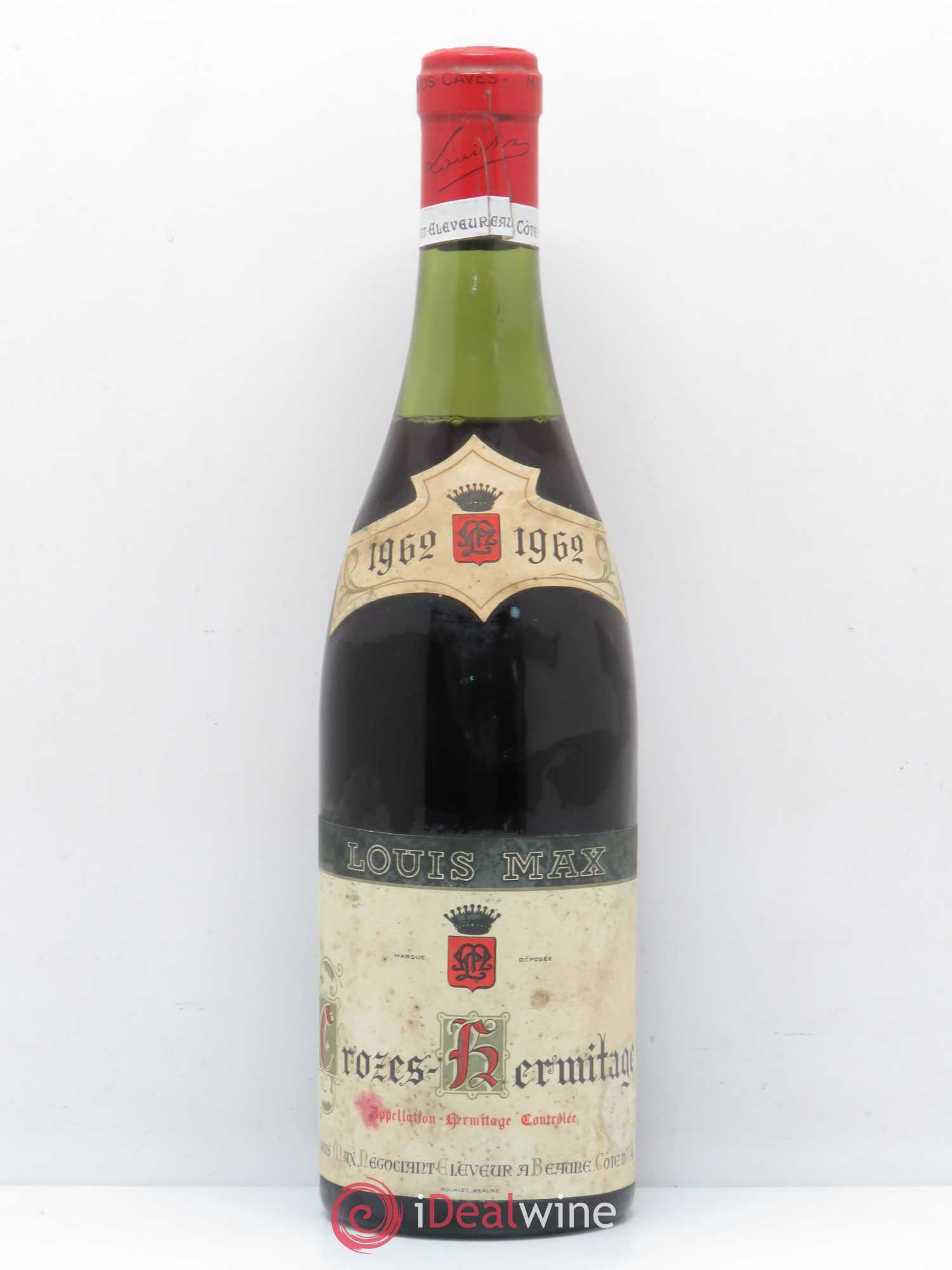 Crozes-Hermitage Louis Max 1962 - Lot de 1 bouteille - 0