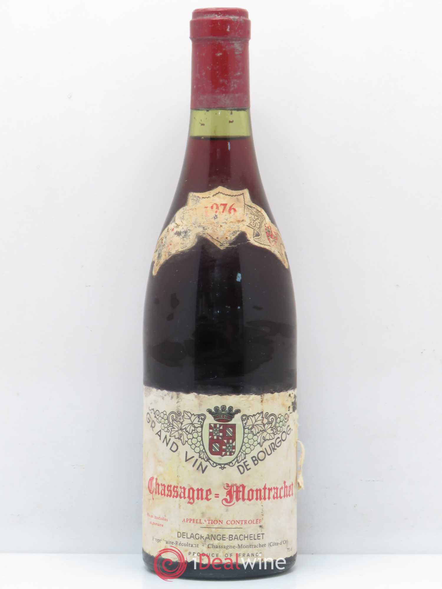 Chassagne-Montrachet Delagrange Bachelet 1976 - Lot de 1 bouteille - 0