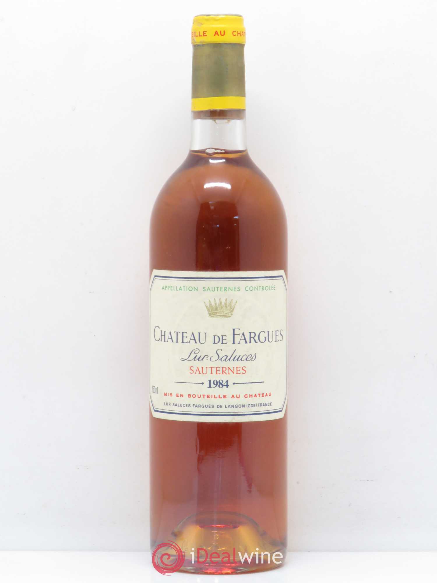Château de Fargues 1984 - Lotto di 1 bottiglia - 0