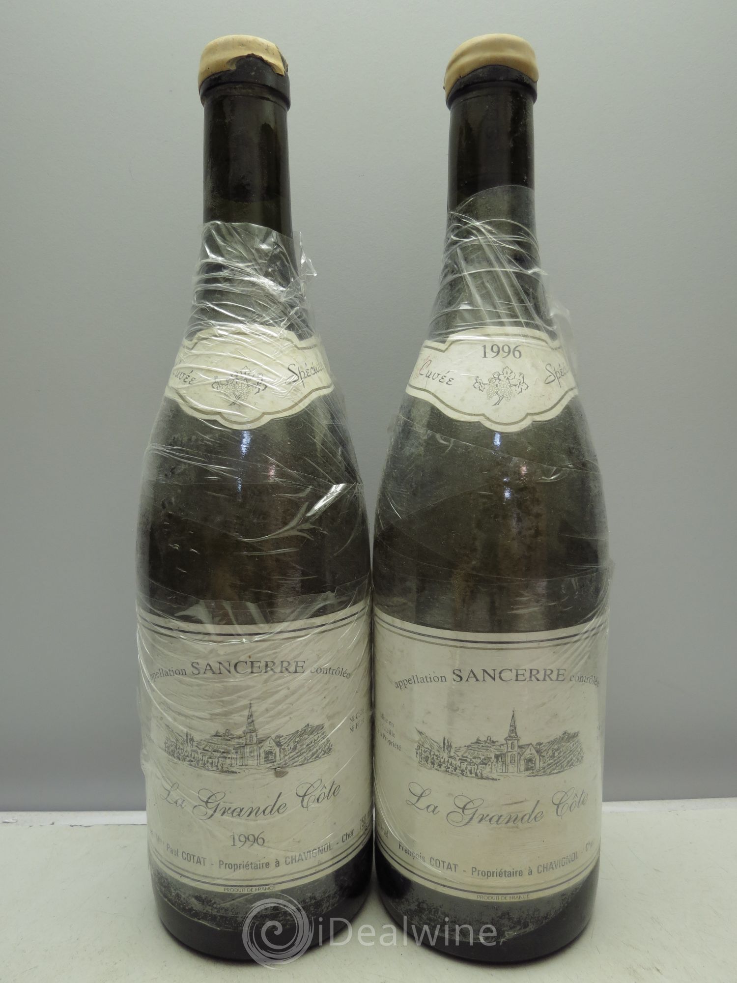 Sancerre La Grande Côte Cuvée Spéciale Paul Cotat 1996 - Posten von 2 Flaschen - 0