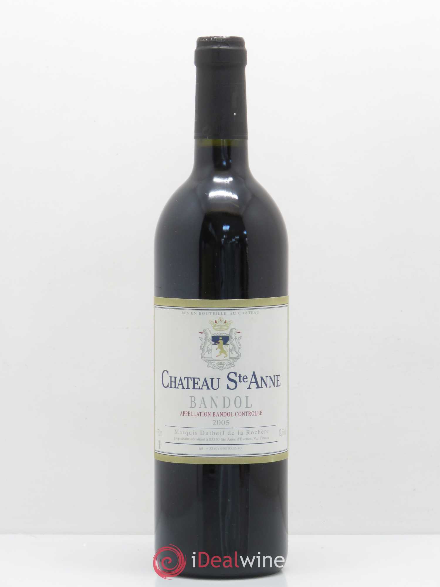 Bandol Château Sainte Anne 2005 - Lot de 1 bouteille - 0