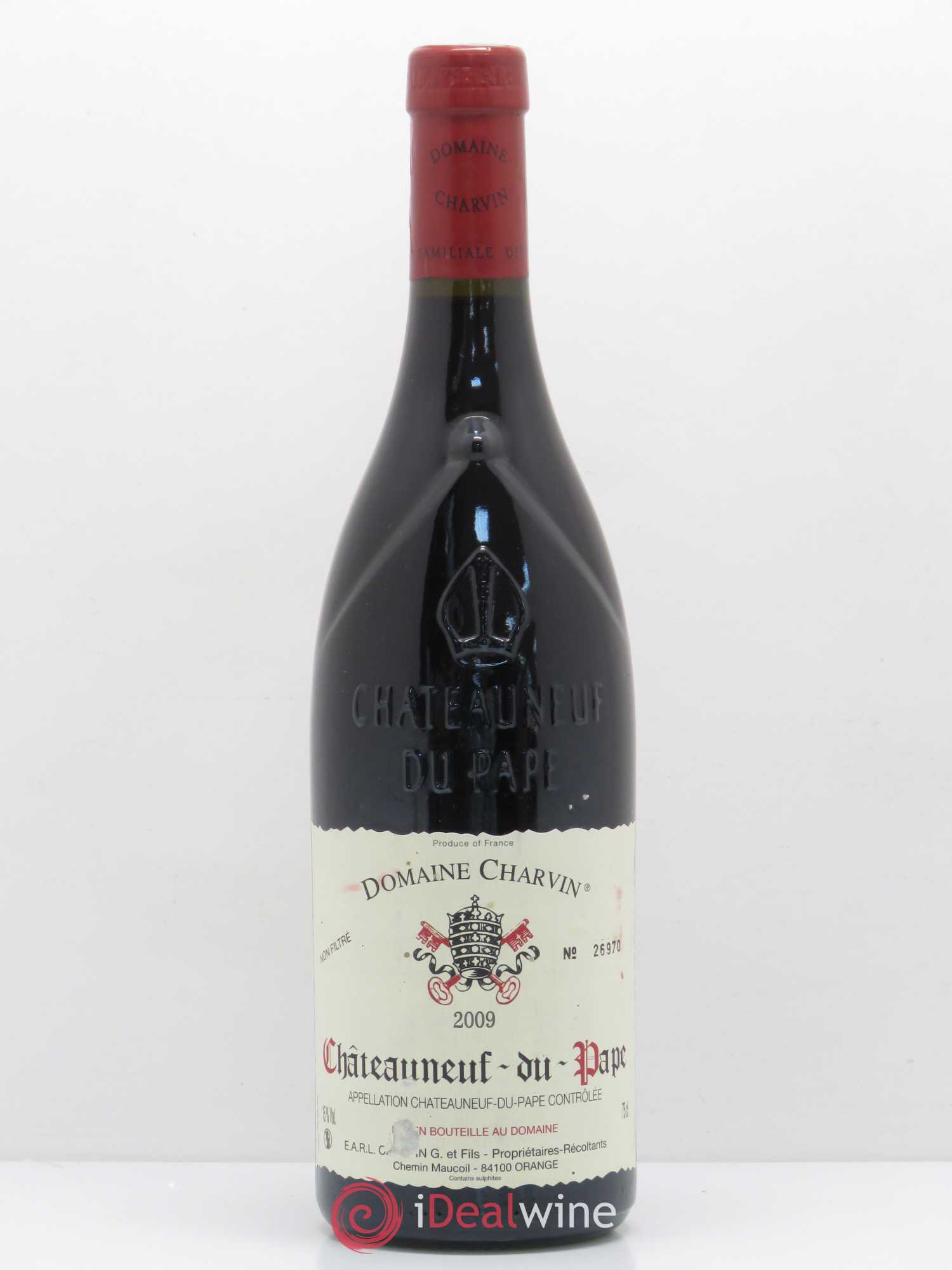 Châteauneuf-du-Pape Charvin (Domaine) 2009 - Lot de 1 bouteille - 0