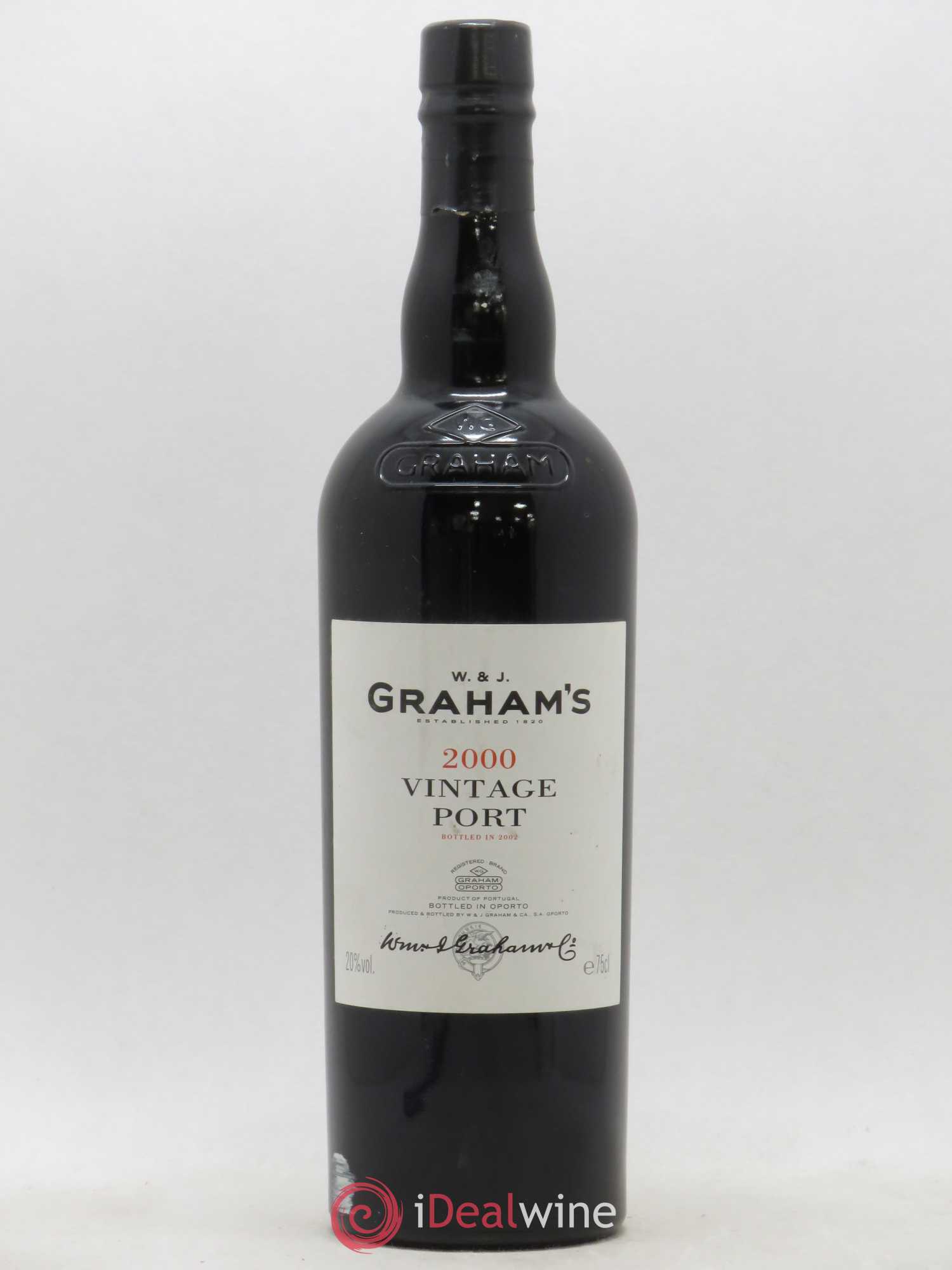 Porto W&J Graham' Vintage 2000 - Lot de 1 bouteille - 0
