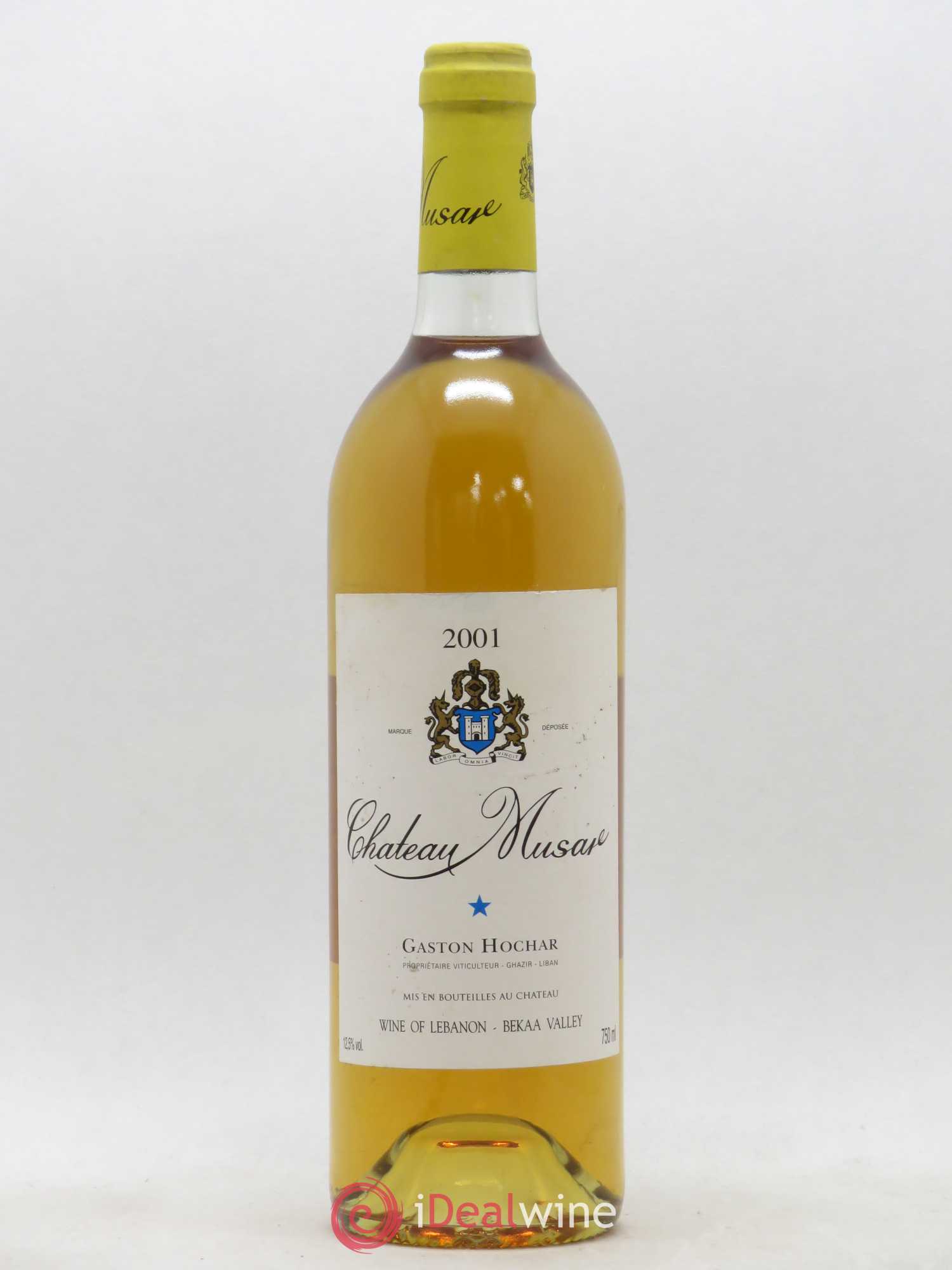Château Musar Serge Hochar 2001 - Lot de 1 bouteille - 0