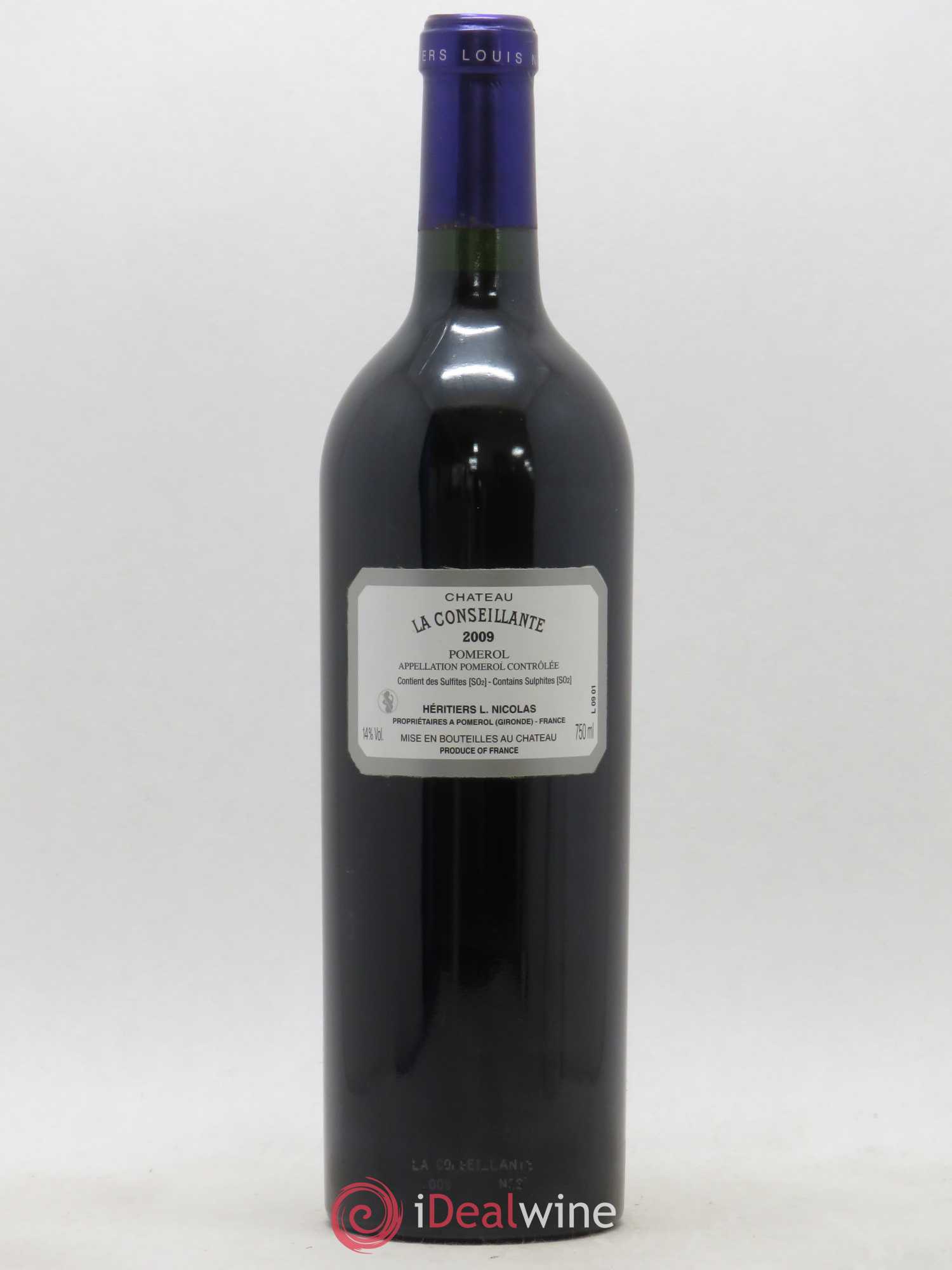 Château la Conseillante 2009 - Lot de 1 bouteille - 1