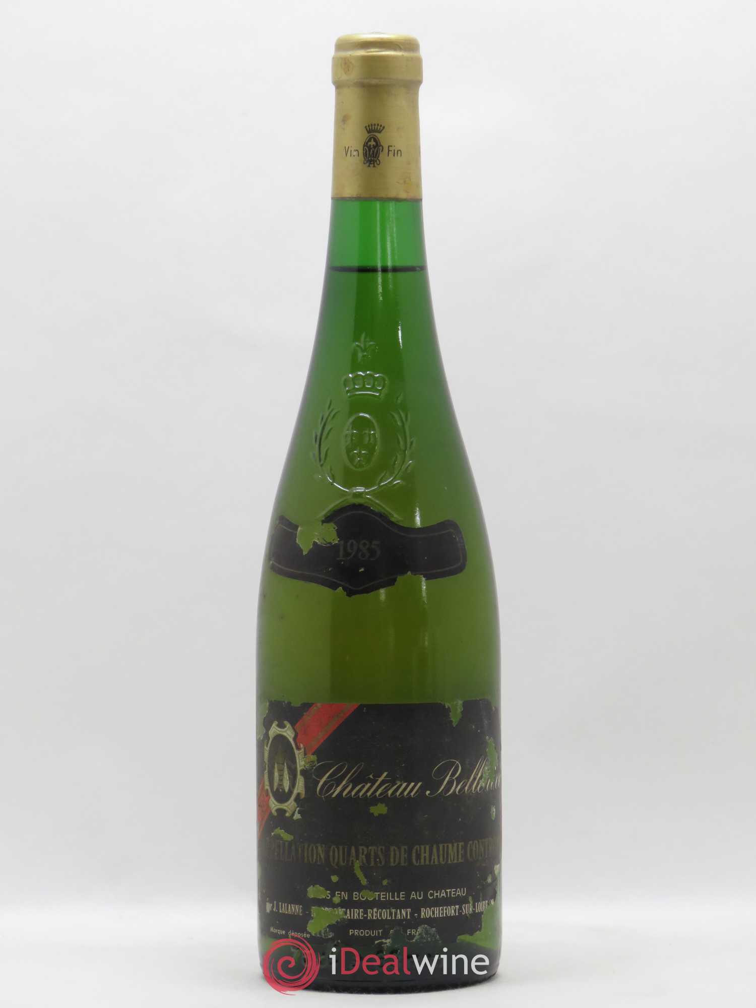 Quarts de Chaume Château de Bellerive Lalanne 1985 - Posten von 1 Flasche - 0