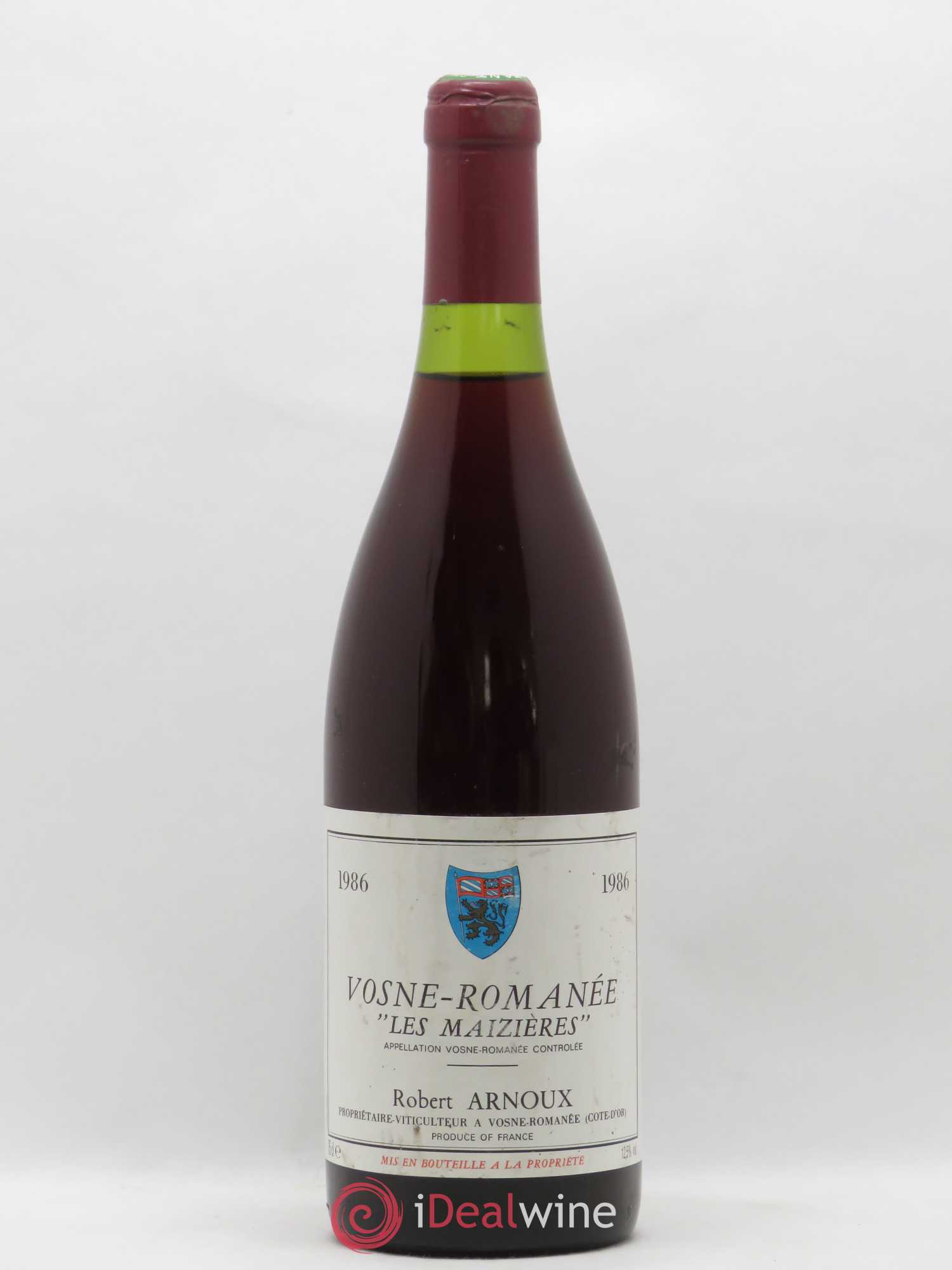 Vosne-Romanée Les Maizières Robert Arnoux 1986 - Posten von 1 Flasche - 0