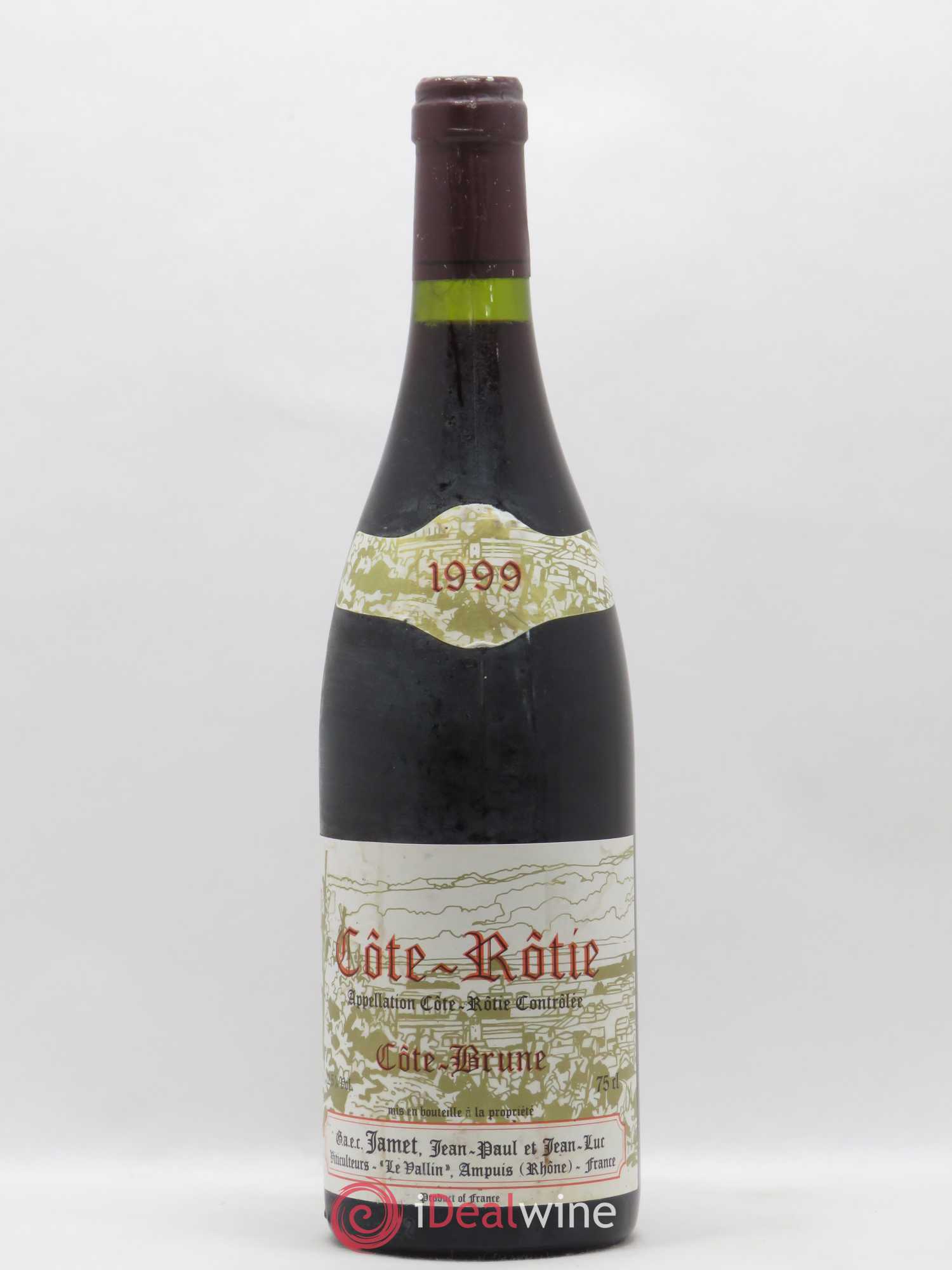 Côte-Rôtie Côte Brune Jamet (Domaine) 1999 - Lot de 1 bouteille - 0