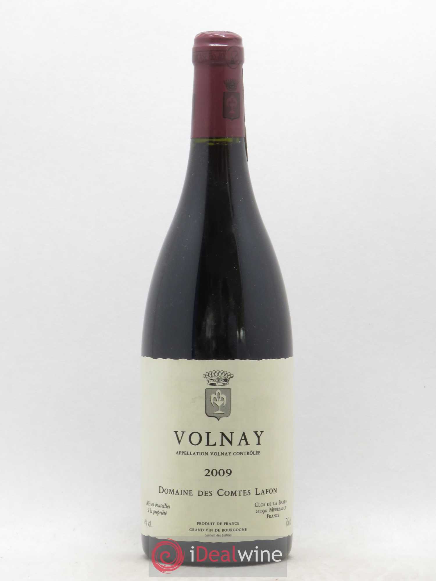 Volnay Comtes Lafon (Domaine des) 2009 - Lot de 1 bouteille - 0