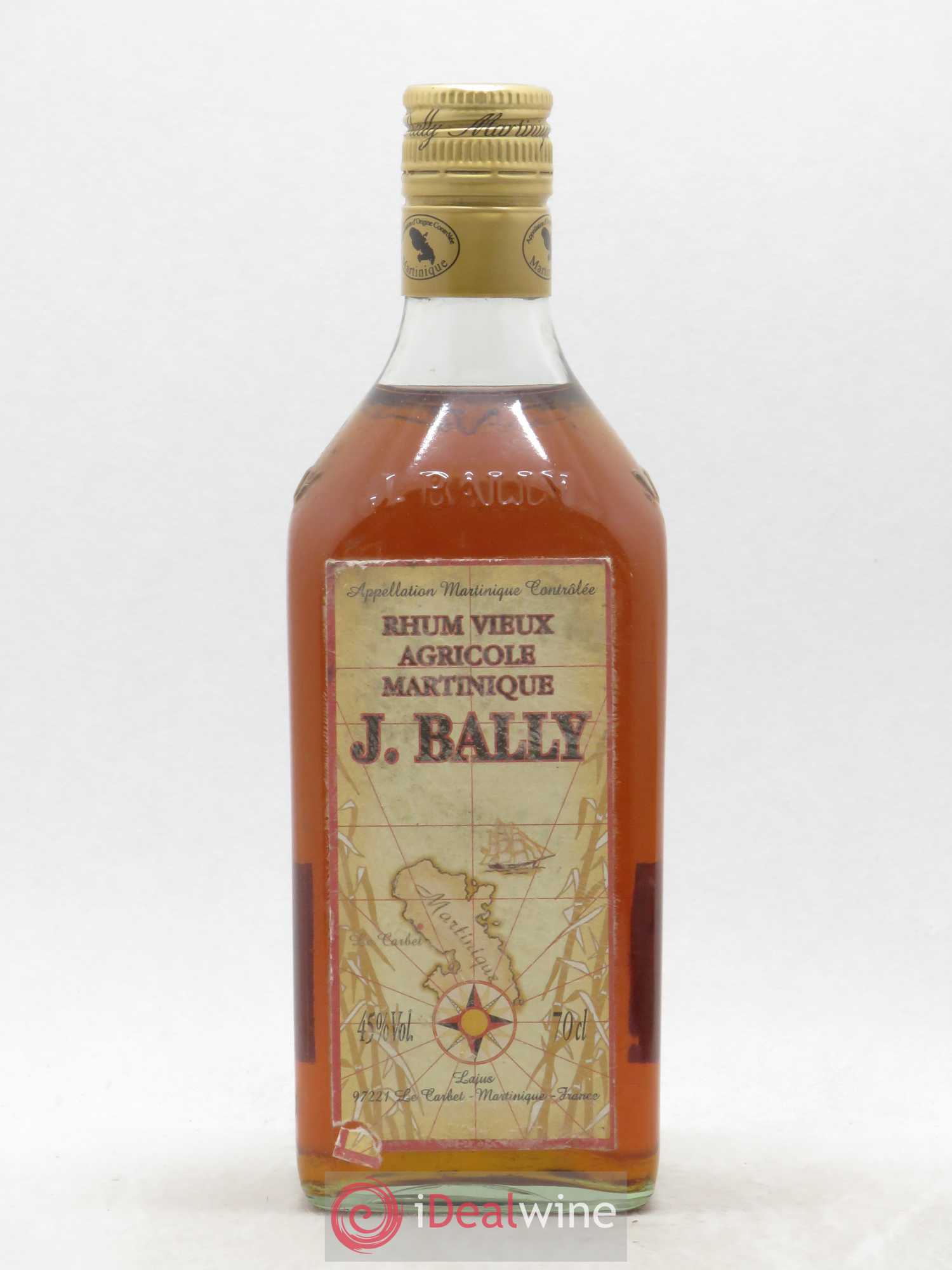 Rhum Vieux Agricole Bally - Lotto di 1 bottiglia - 0