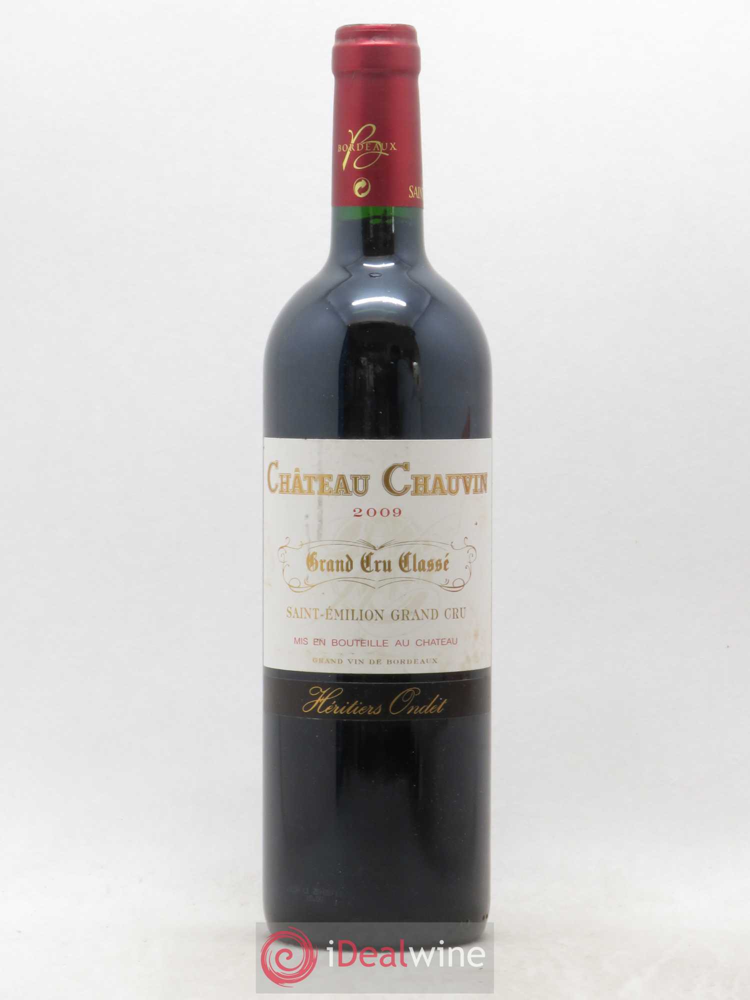 Château Chauvin Grand Cru Classé 2009 - Lot de 1 bouteille - 0