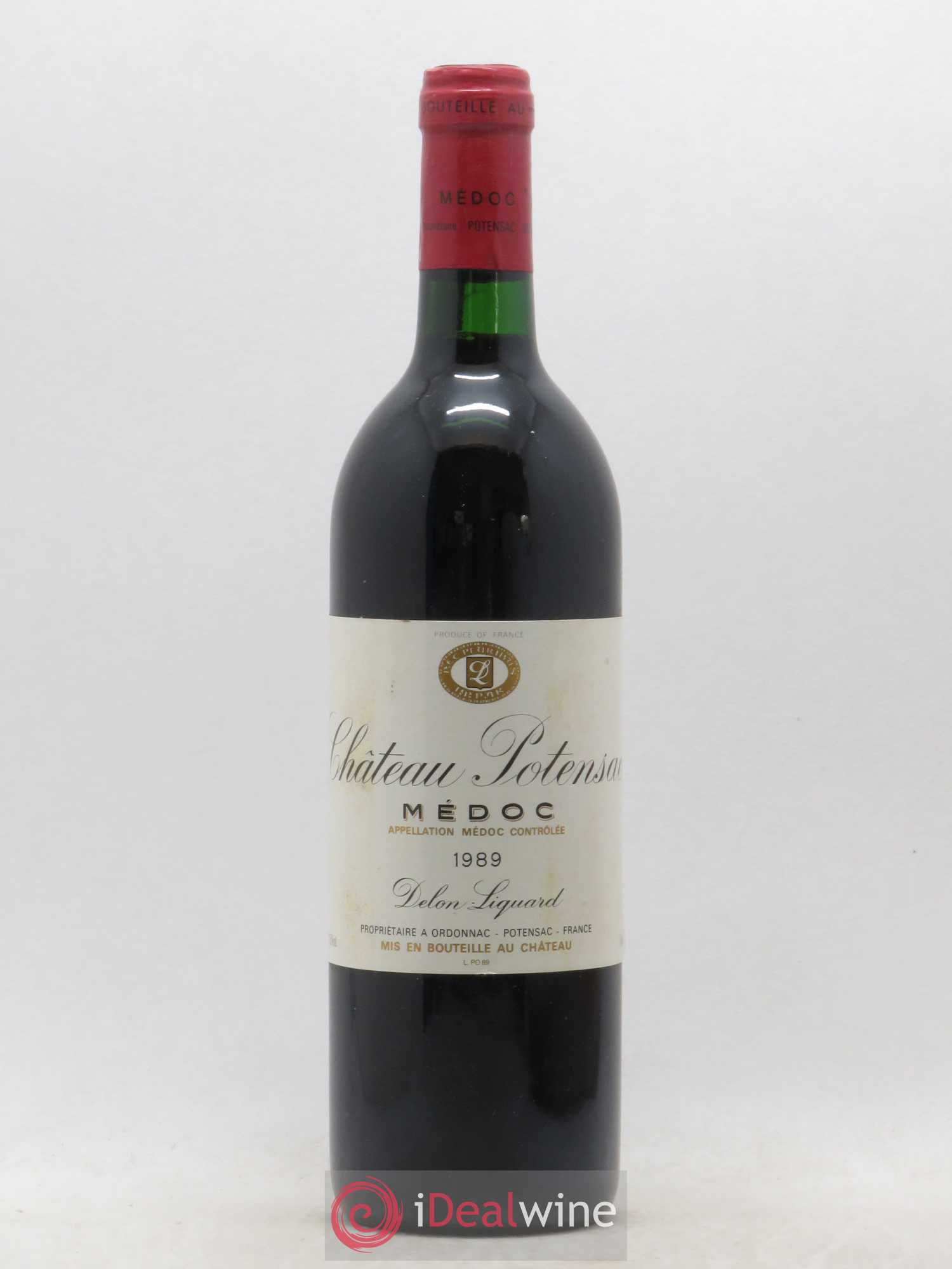 Château Potensac 1989 - Lot de 1 bouteille - 0