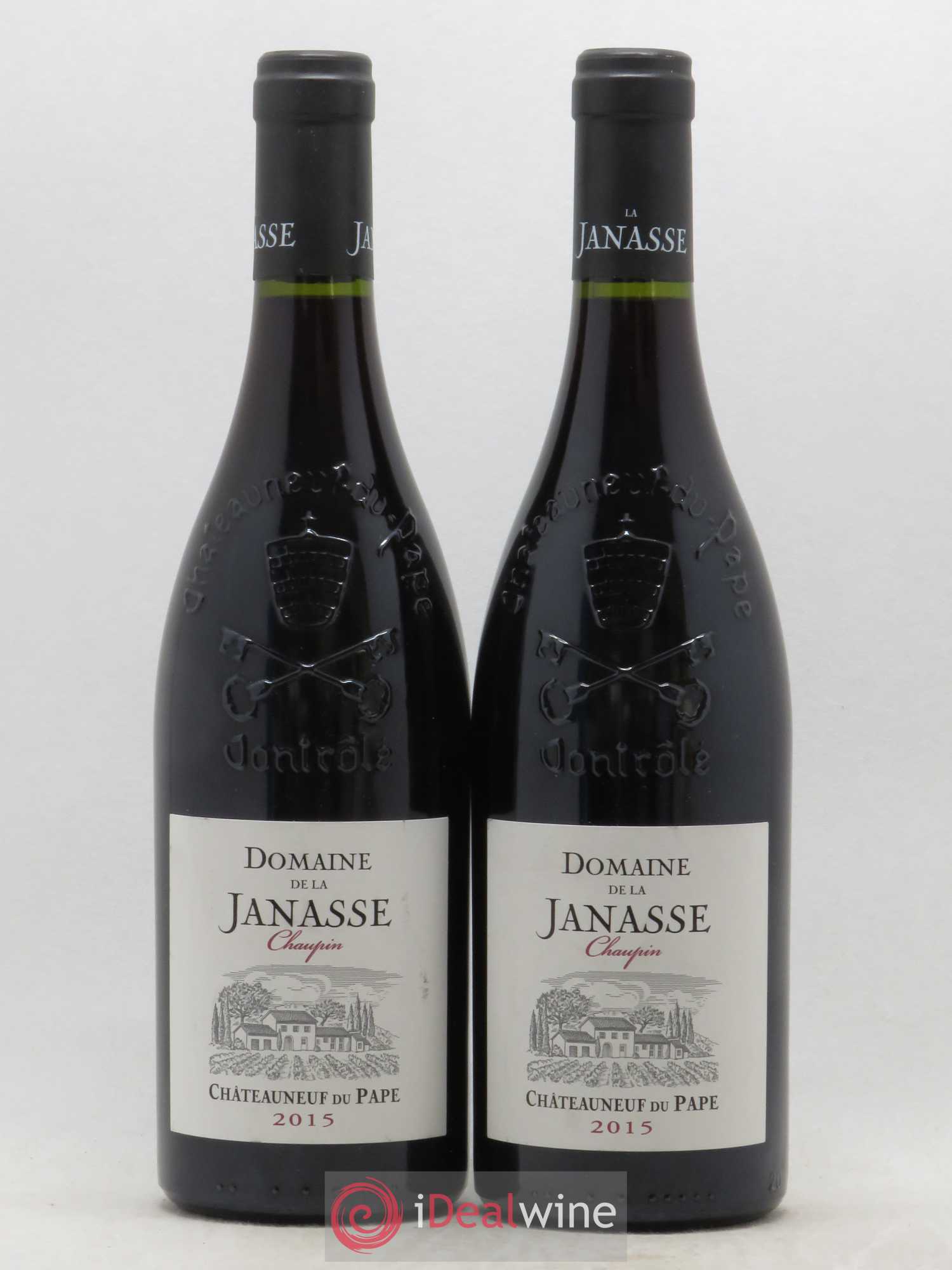 Châteauneuf-du-Pape Cuvée Chaupin La Janasse (Domaine de) 2015 - Lot de 2 bouteilles - 0