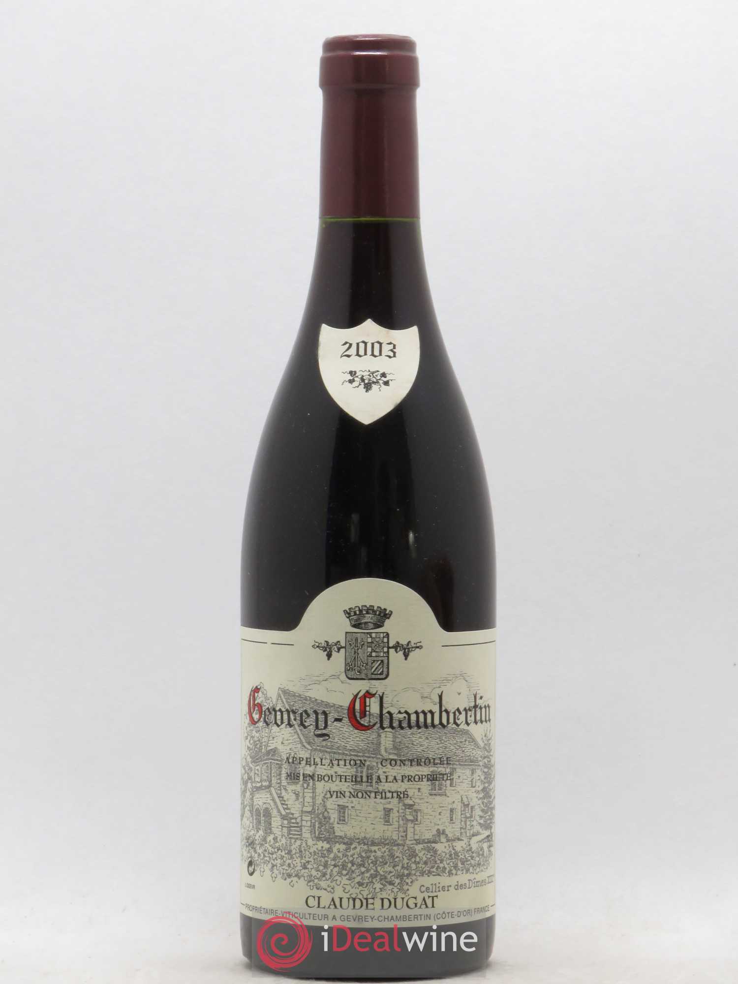 Gevrey-Chambertin Claude Dugat 2003 - Lot de 1 bouteille - 0