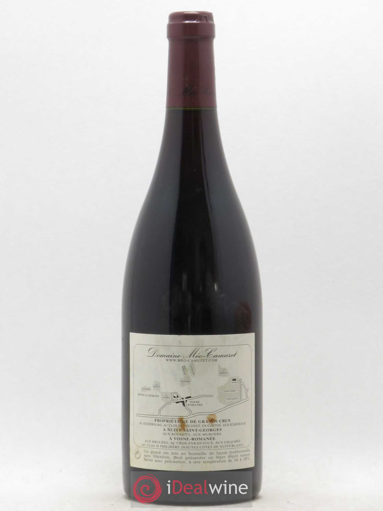 Clos de Vougeot Grand Cru Méo-Camuzet (Domaine) 2001 - Lot de 1 bouteille - 1