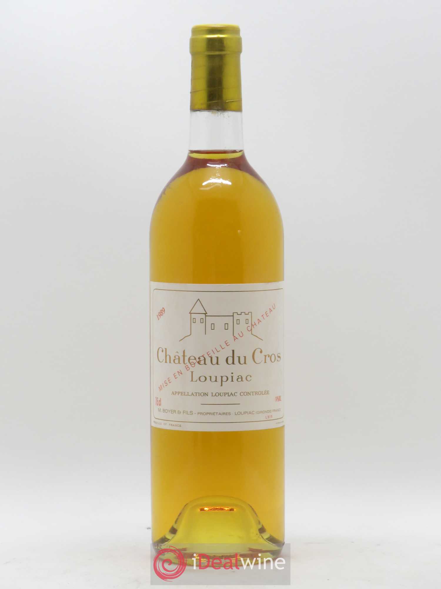 Château du Cros 1989 - Lotto di 1 bottiglia - 0