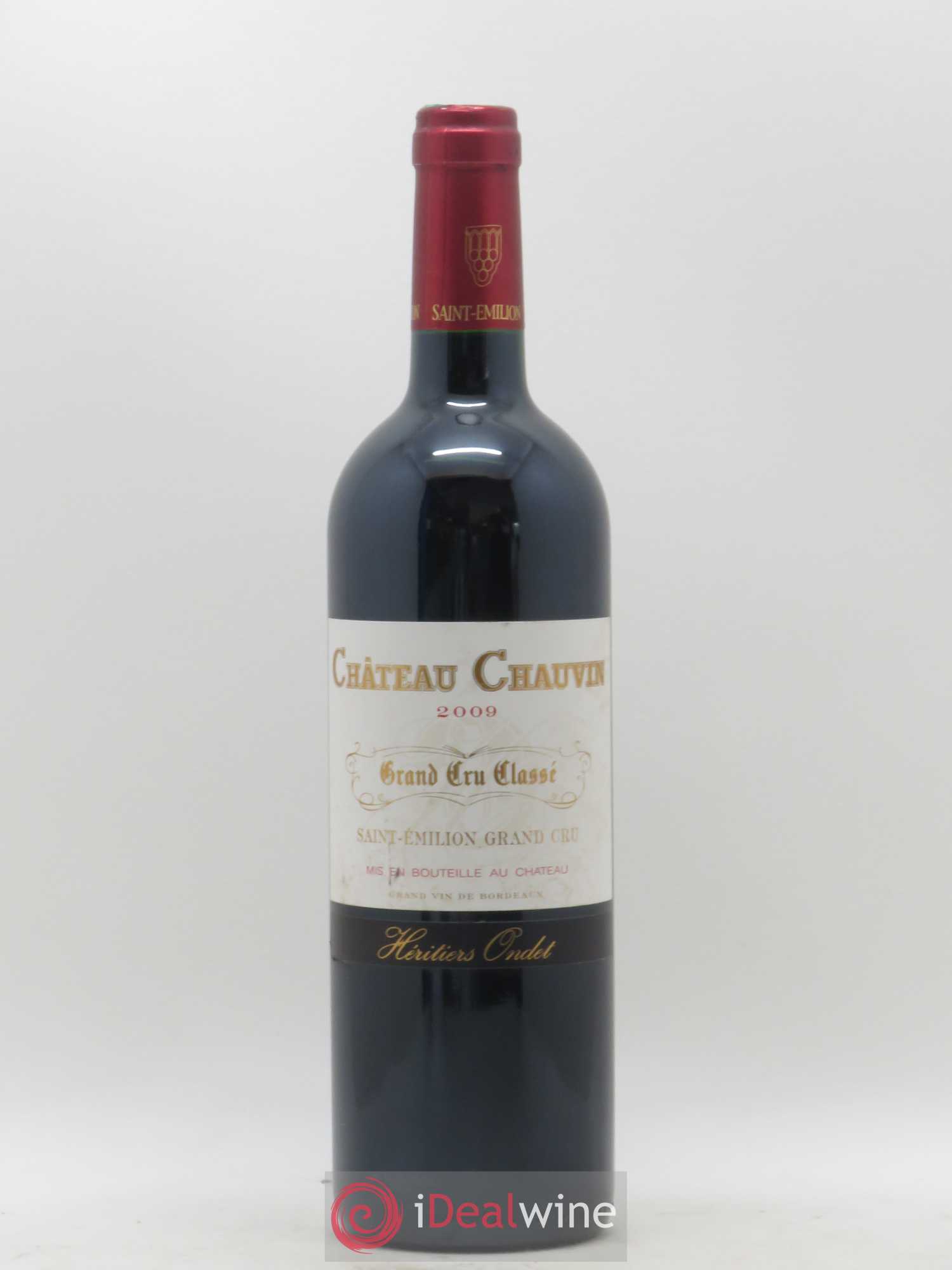 Château Chauvin Grand Cru Classé 2009 - Lot de 1 bouteille - 0