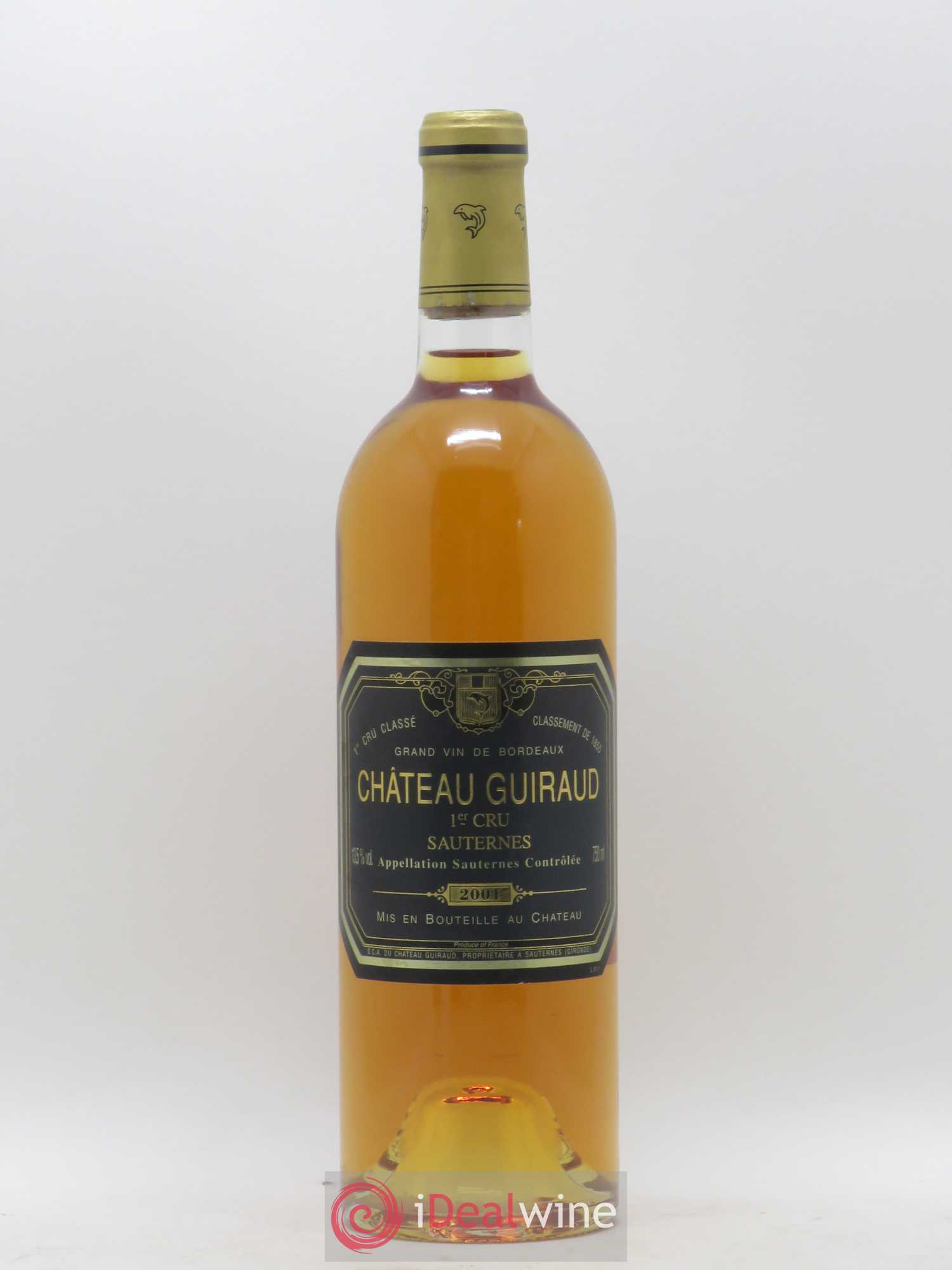 Château Guiraud 1er Grand Cru Classé 2001 - Lotto di 1 bottiglia - 0
