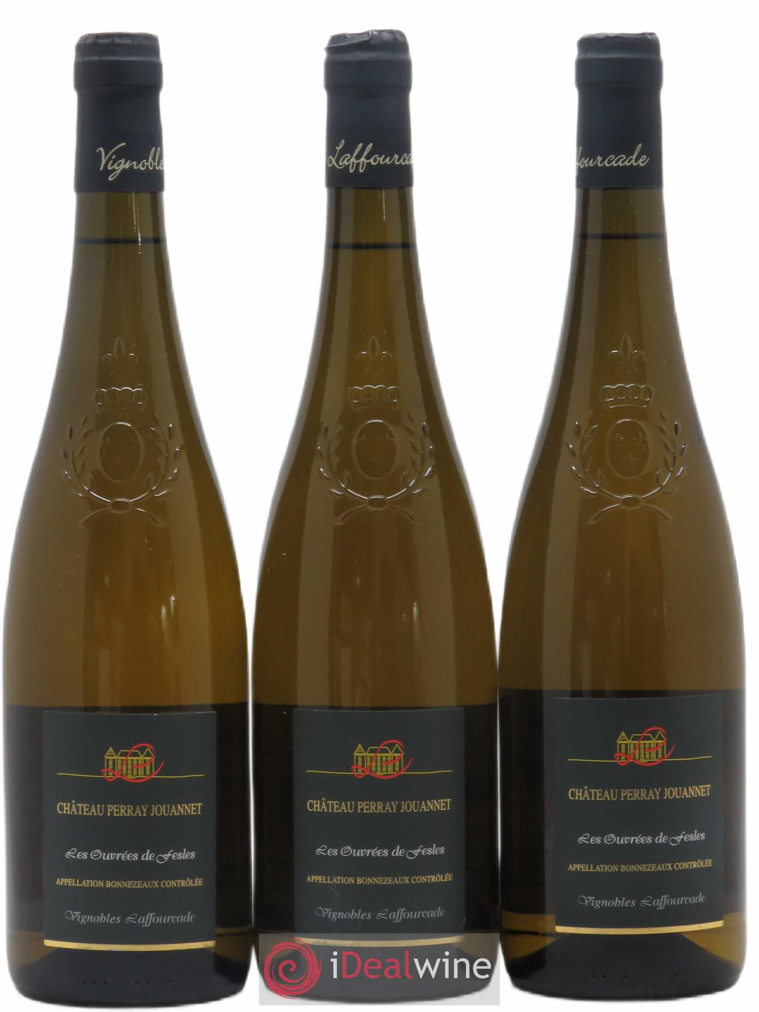 Bonnezeaux Les Ouvrées de Fesles Château Perray Jouannet 2015 - Lotto di 3 bottiglie - 0