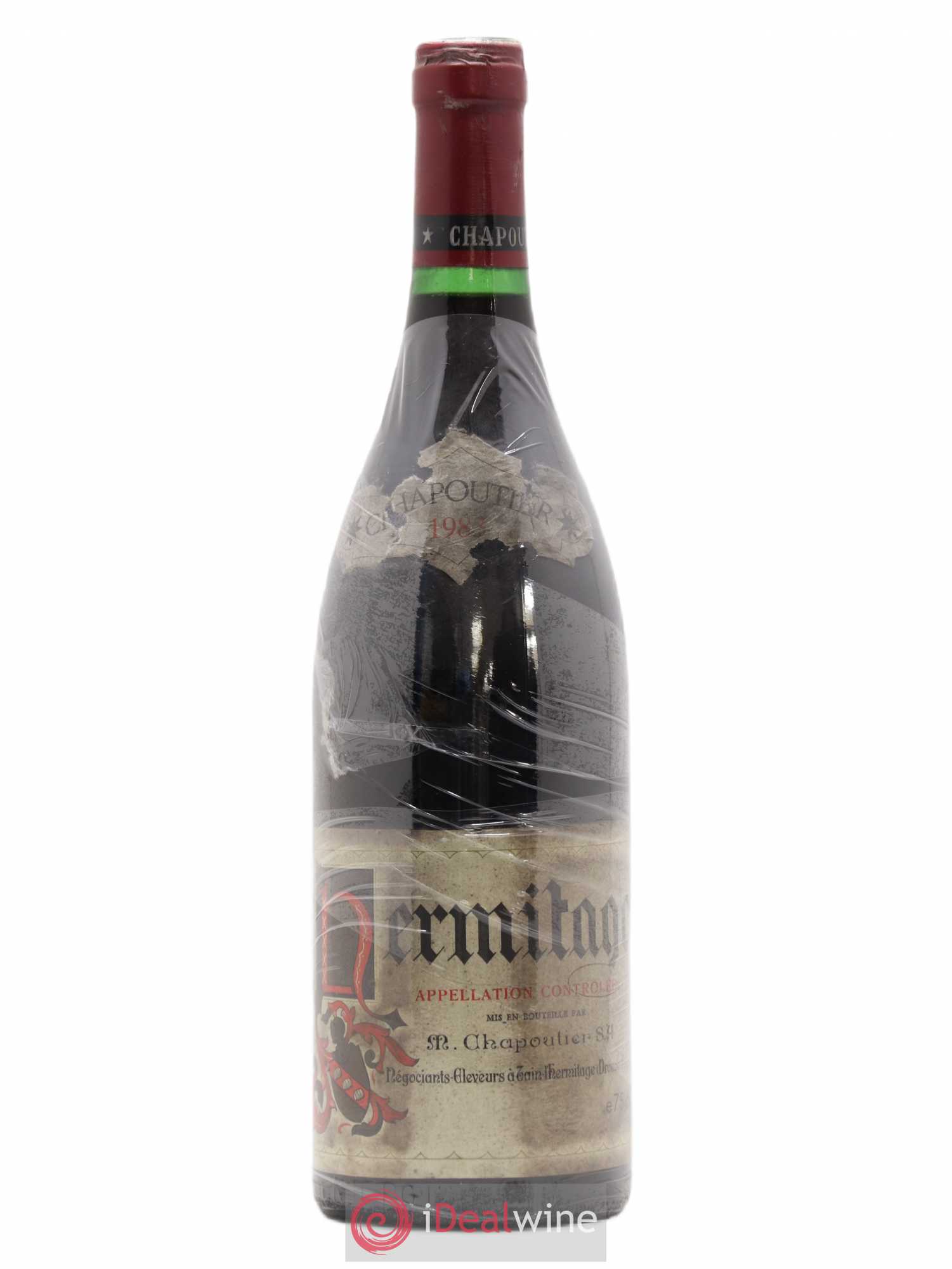 Hermitage Chapoutier 1983 - Lot de 1 bouteille - 0