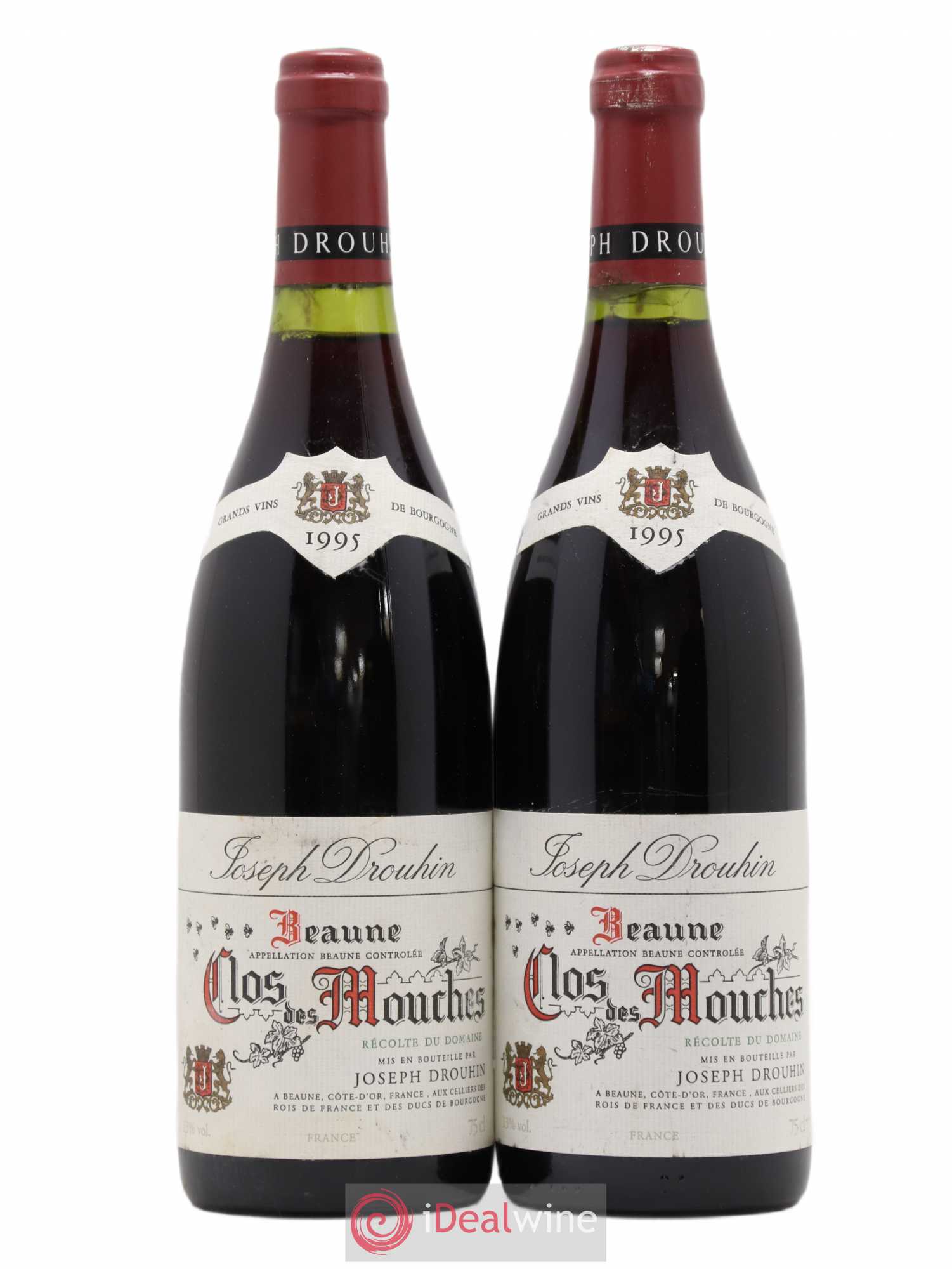 Beaune 1er Cru Clos des Mouches Joseph Drouhin 1995 - Lot de 2 bouteilles - 0