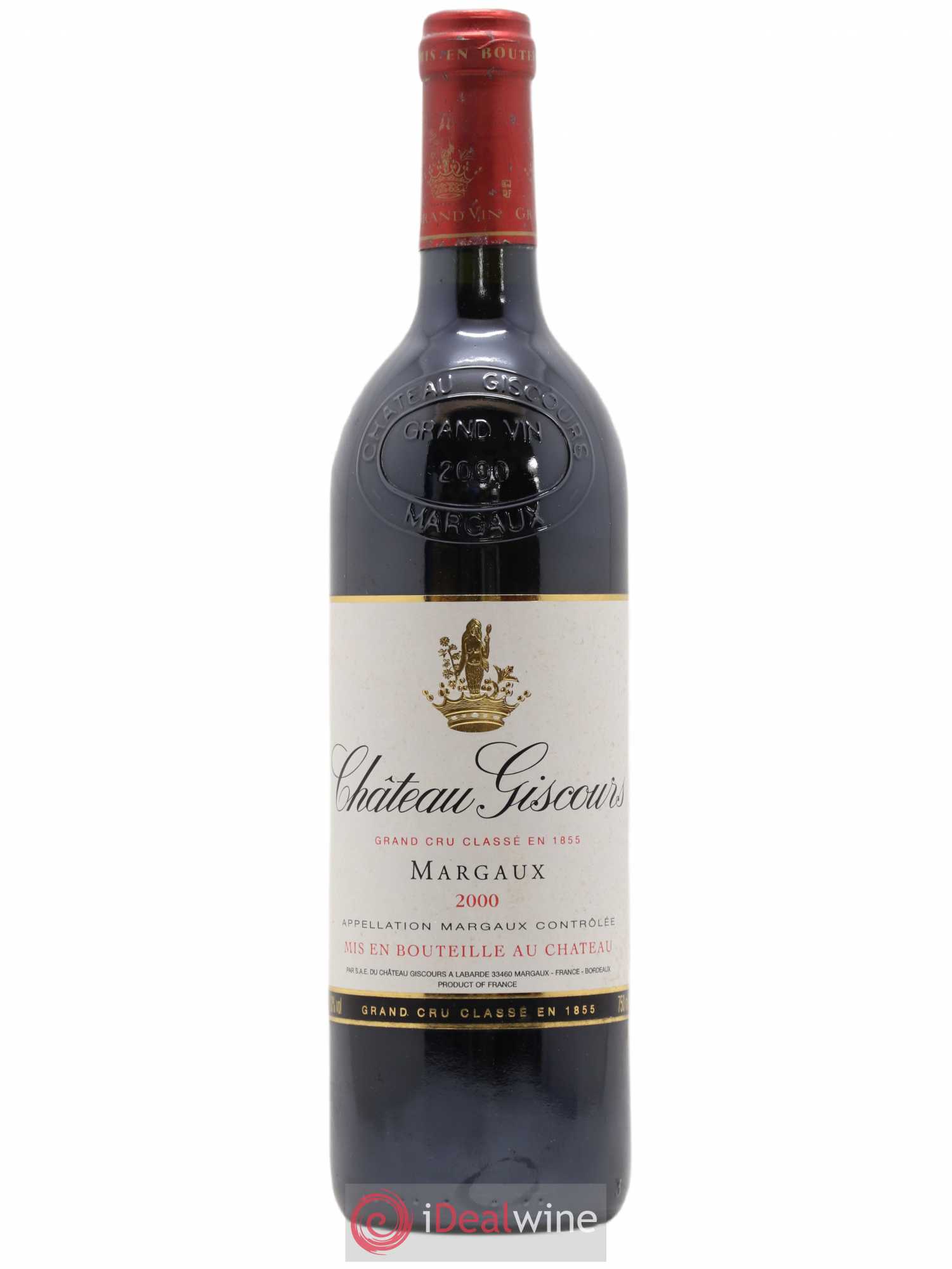 Château Giscours 3ème Grand Cru Classé 2000 - Lot de 1 bouteille - 0