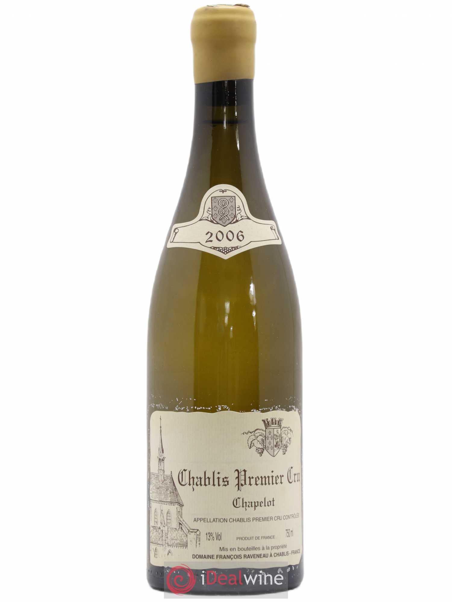 Chablis 1er Cru Chapelot Raveneau (Domaine) 2006 - Lot de 1 bouteille - 0