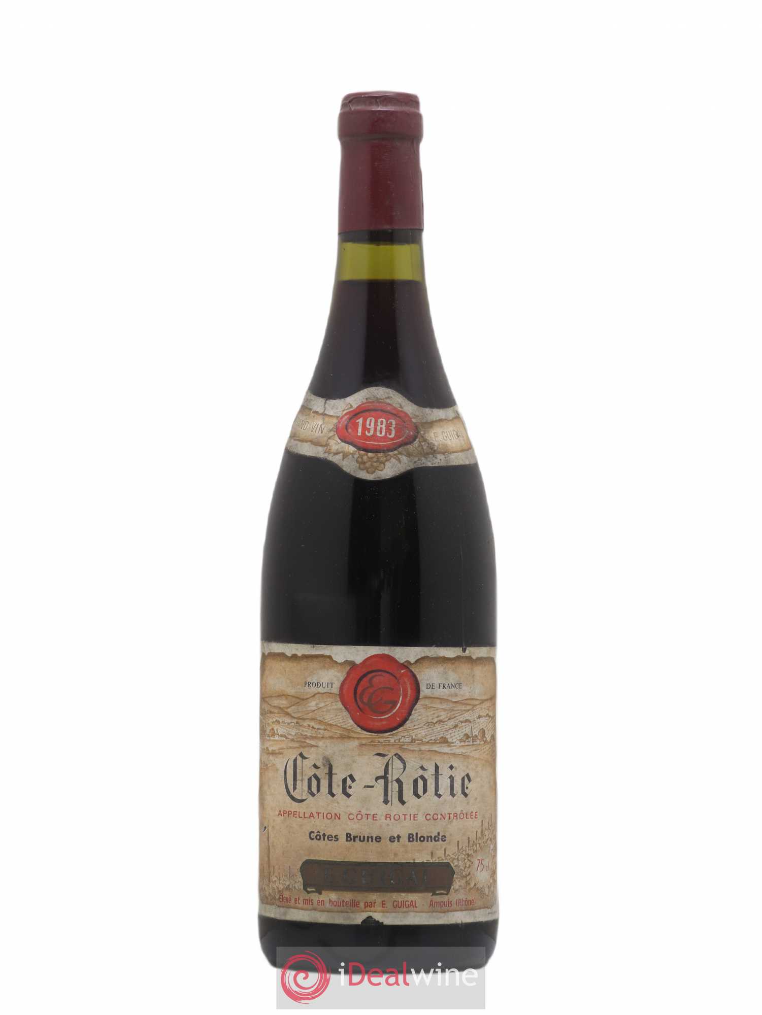 Côte-Rôtie Côtes Brune et Blonde Guigal 1983 - Lot de 1 bouteille - 0