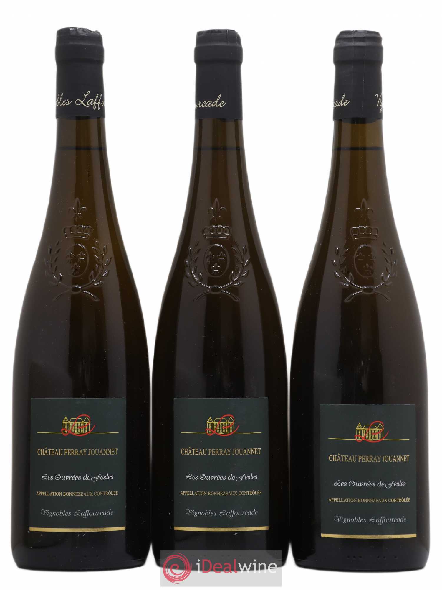 Bonnezeaux Les Ouvrées de Fesles Château Perray Jouannet 2015 - Lotto di 3 bottiglie - 0