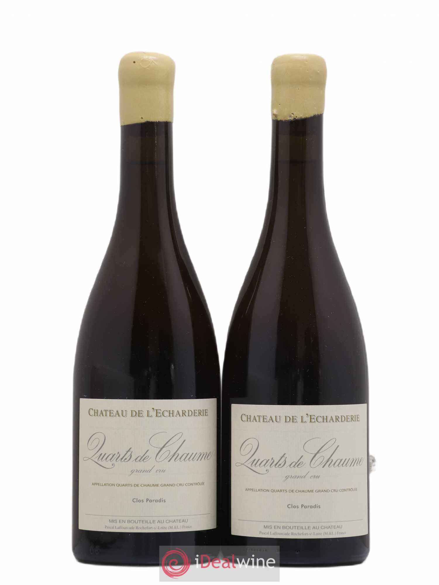 Quarts de Chaume Clos Paradis L'Echarderie 2015 - Lotto di 2 bottiglie - 0