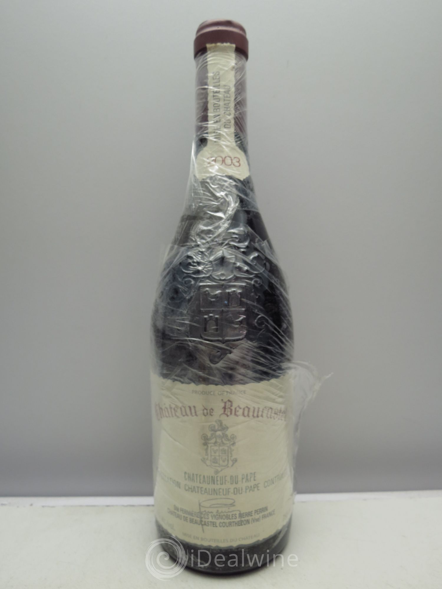 Châteauneuf-du-Pape Château de Beaucastel Famille Perrin 2003 - Lot de 1 bouteille - 0