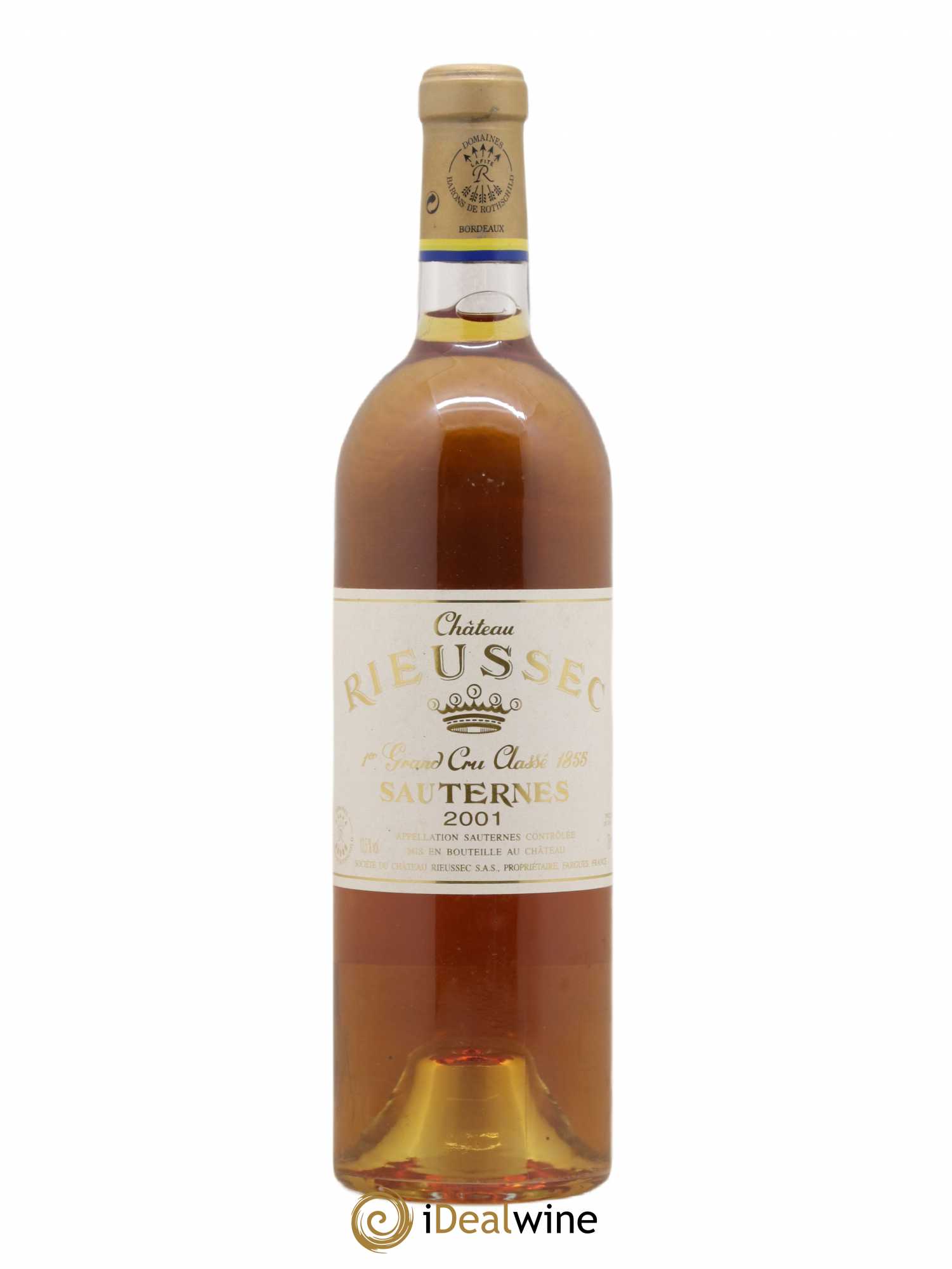 Château Rieussec 1er Grand Cru Classé 2001 - Posten von 1 Flasche - 0