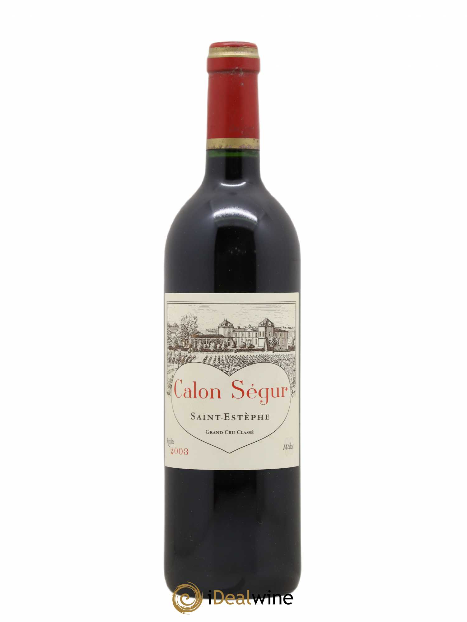 Château Calon Ségur 3ème Grand Cru Classé 2003 - Lot de 1 bouteille - 0