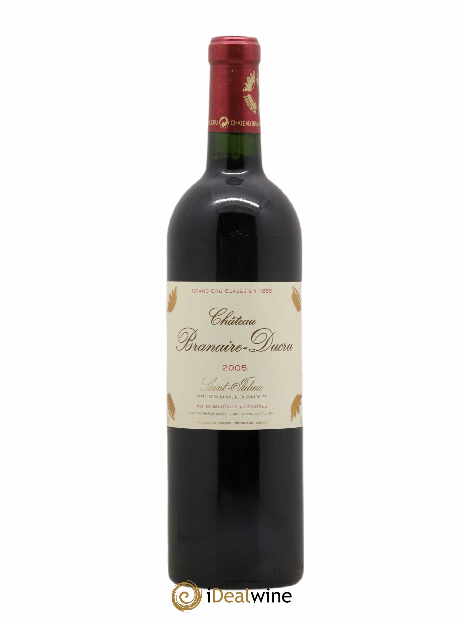 Château Branaire Ducru 4ème Grand Cru Classé 2005 - Lot de 1 bouteille - 0
