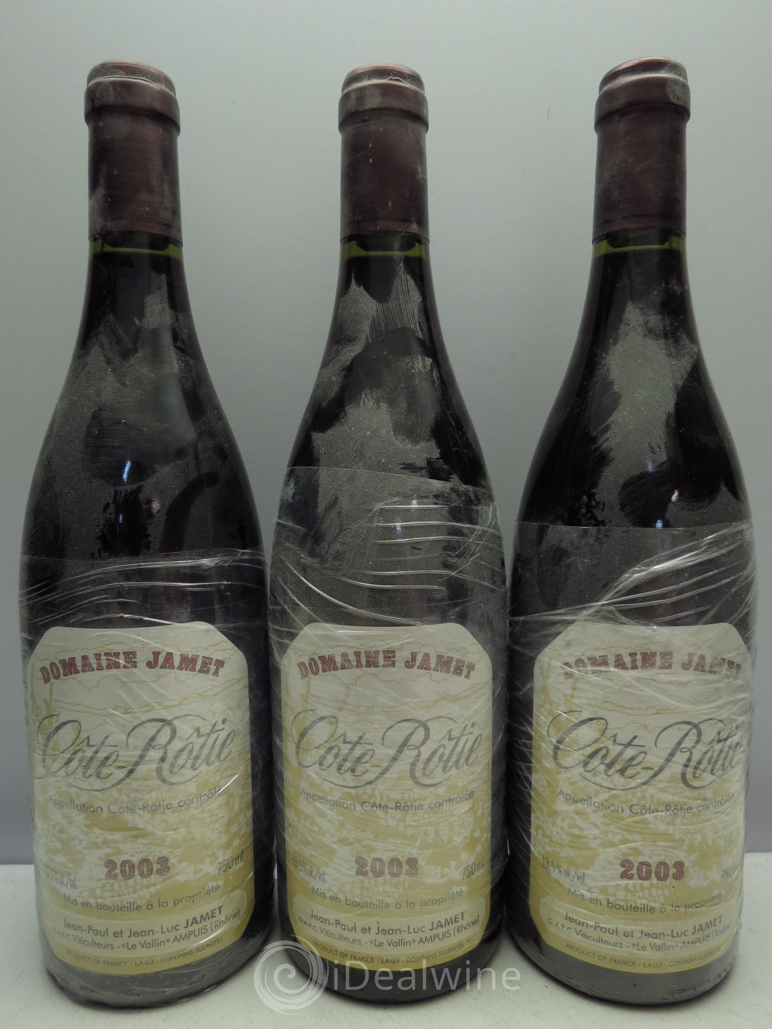 Côte-Rôtie Jamet (Domaine) 2003 - Lot de 3 bouteilles - 0