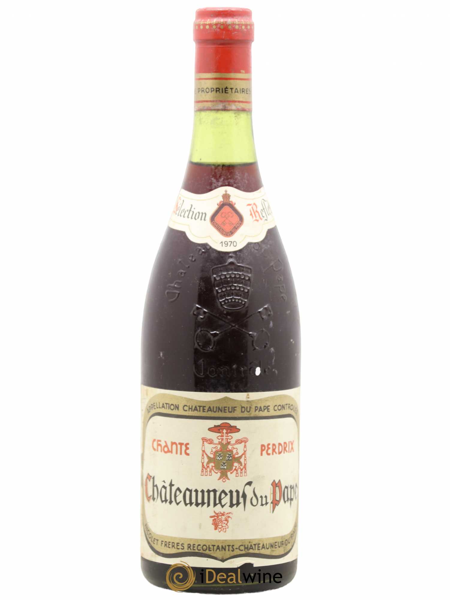 Châteauneuf-du-Pape Chante Perdrix 1970 - Lot de 1 bouteille - 0