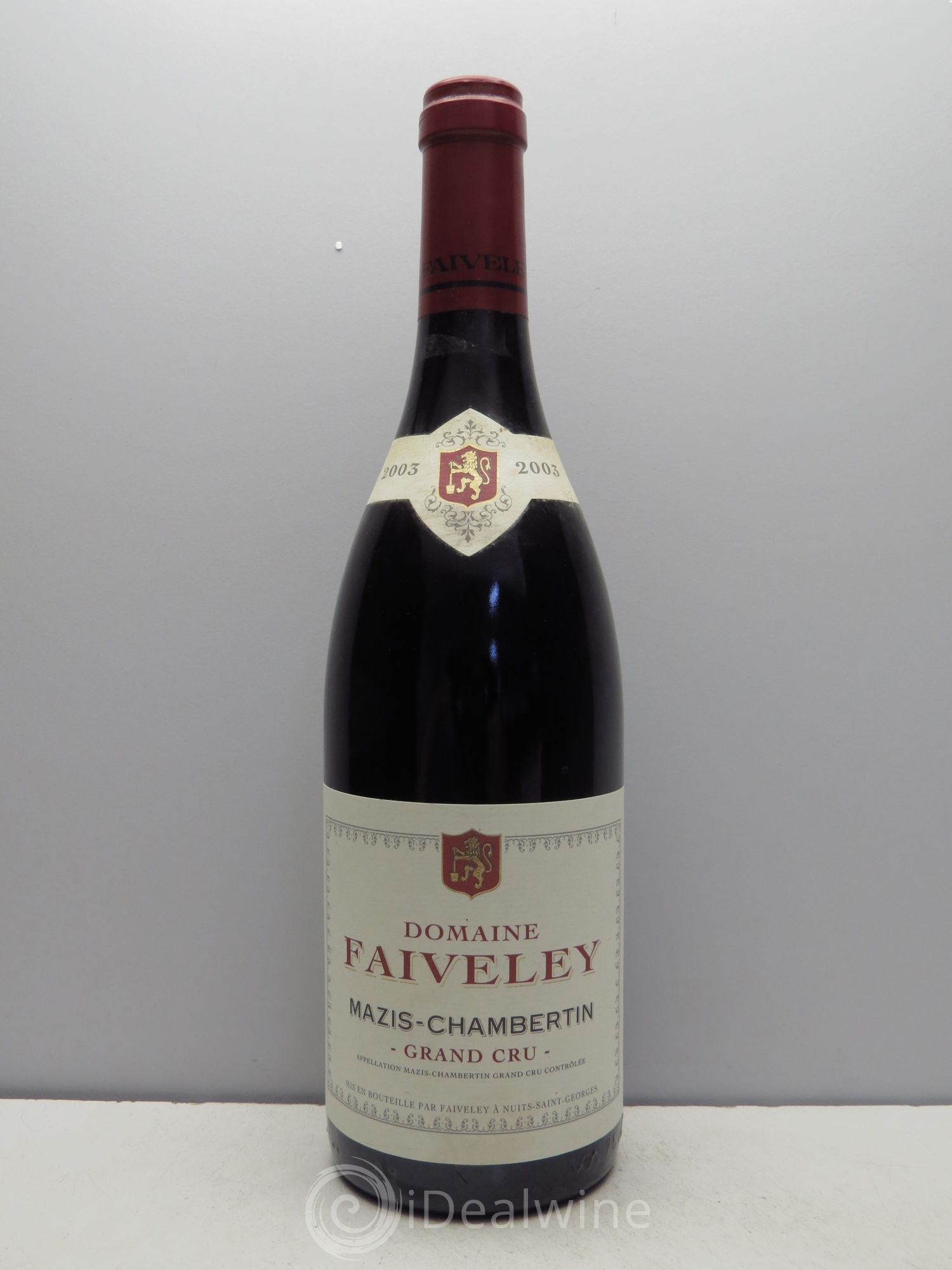 Mazis-Chambertin Grand Cru Faiveley 2003 - Lot de 1 bouteille - 0
