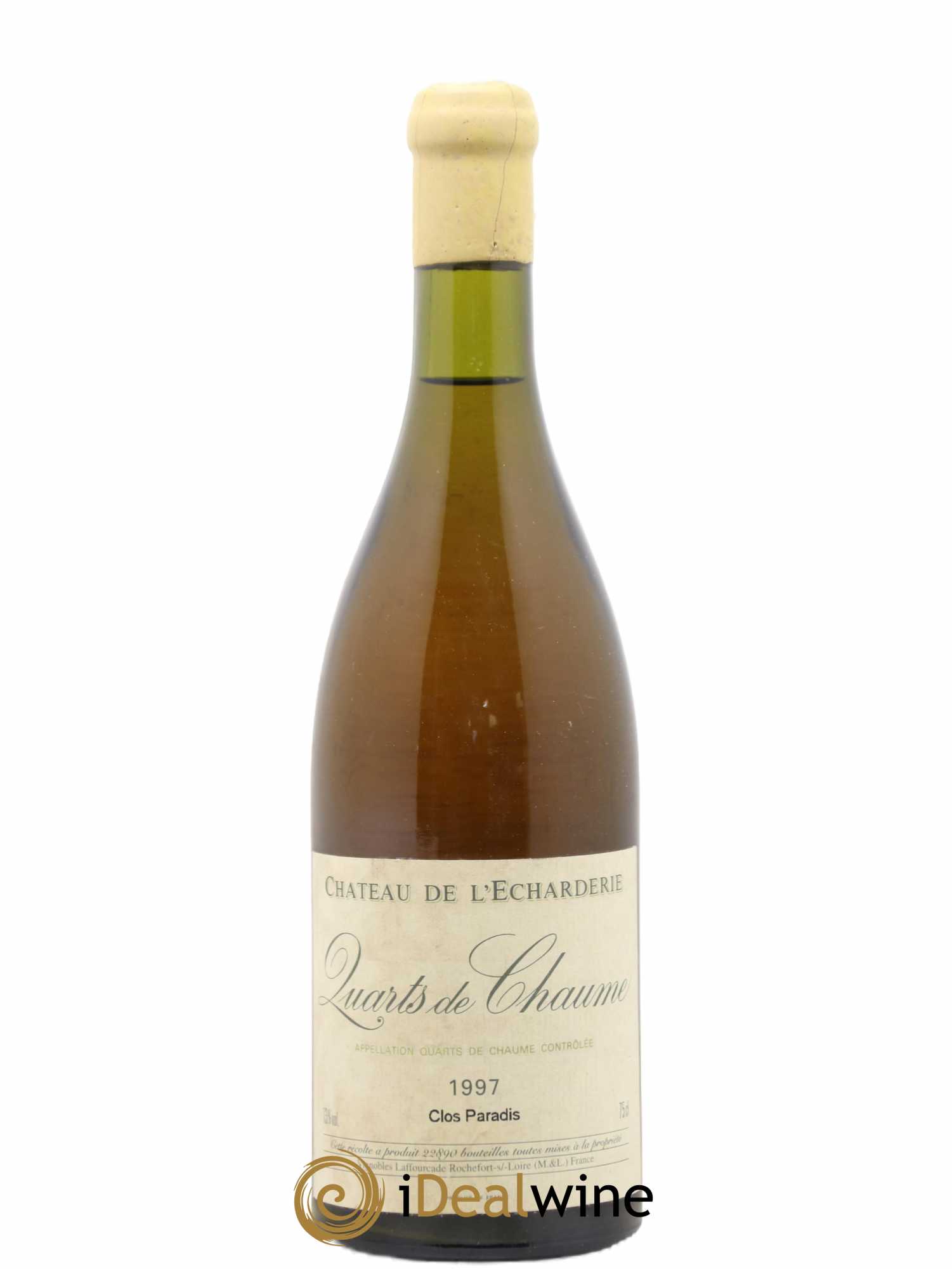 Quarts de Chaume Clos Paradis L'Echarderie 1997 - Lotto di 1 bottiglia - 0