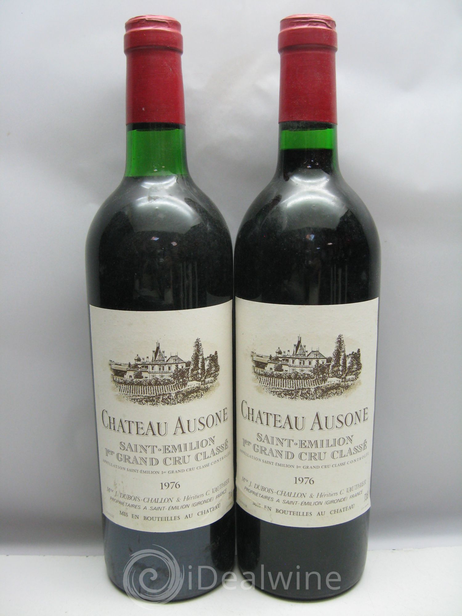 Château Ausone 1er Grand Cru Classé A 1976 - Lot de 12 bouteilles - 0