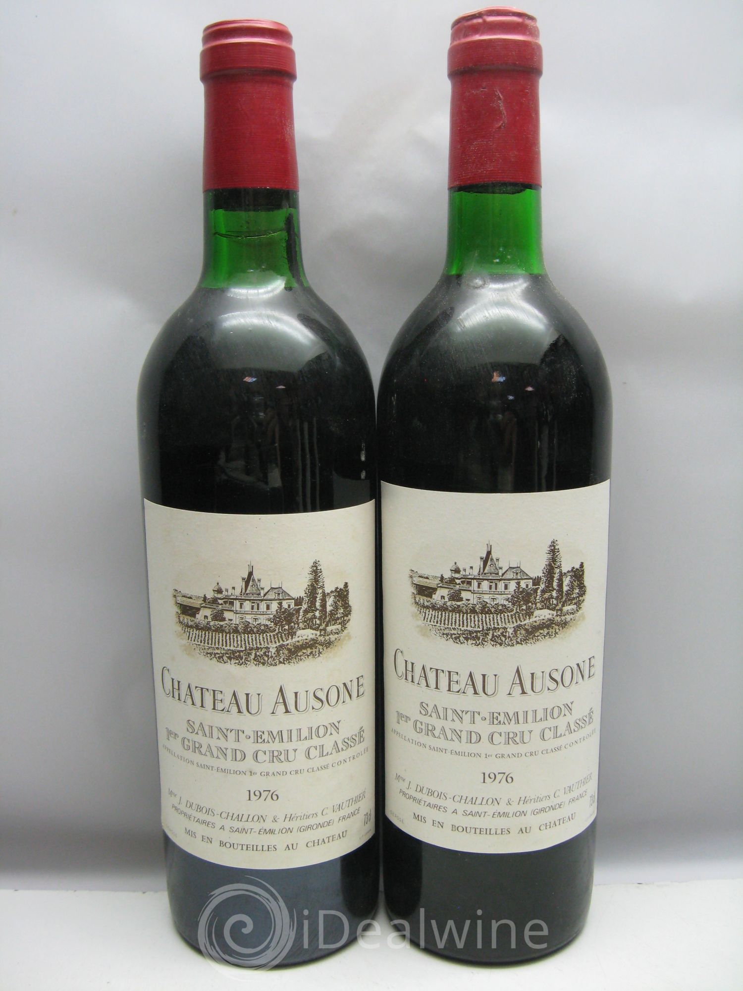 Château Ausone 1er Grand Cru Classé A 1976 - Lot de 12 bouteilles - 1
