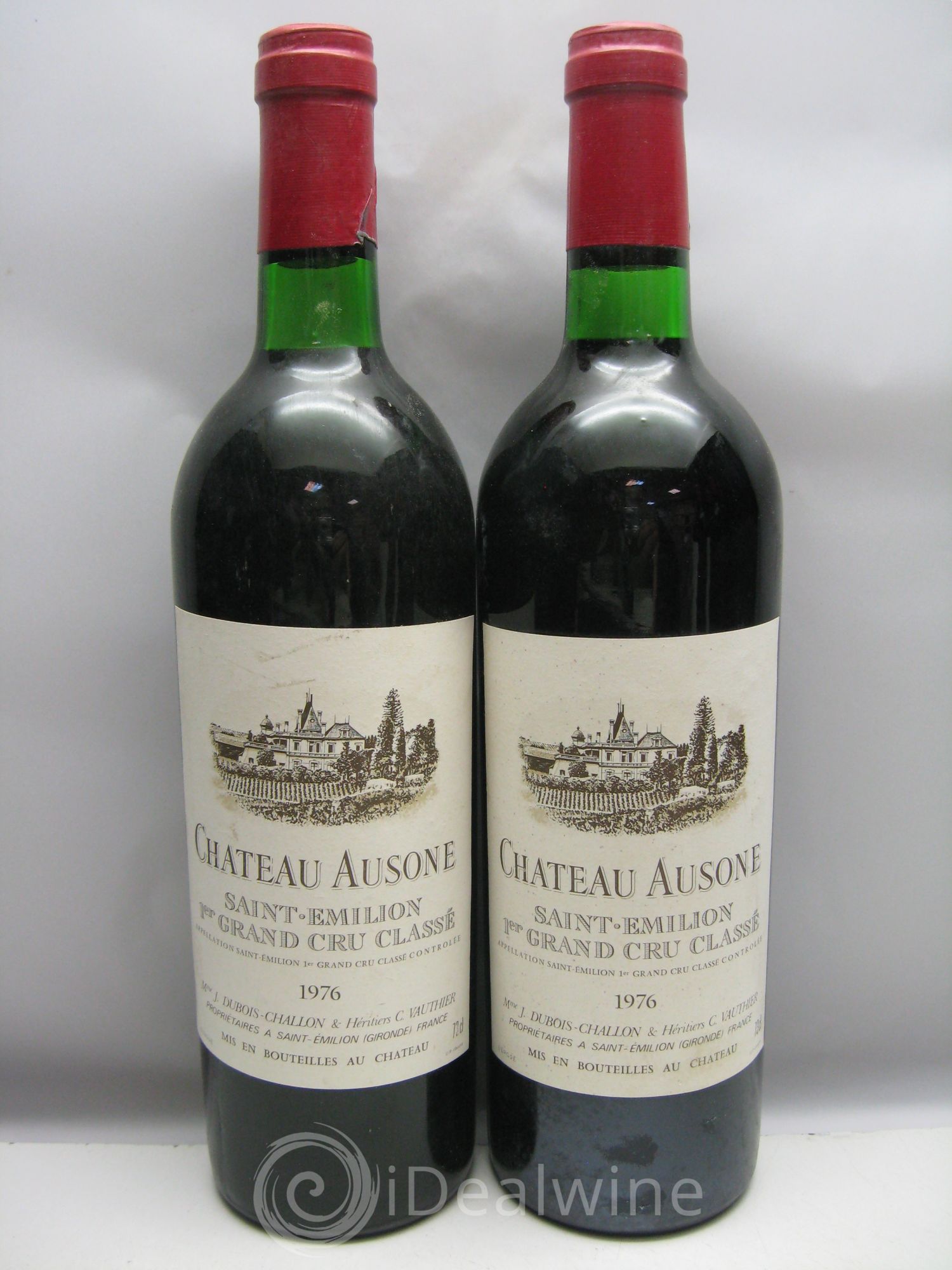 Château Ausone 1er Grand Cru Classé A 1976 - Lot de 12 bouteilles - 2