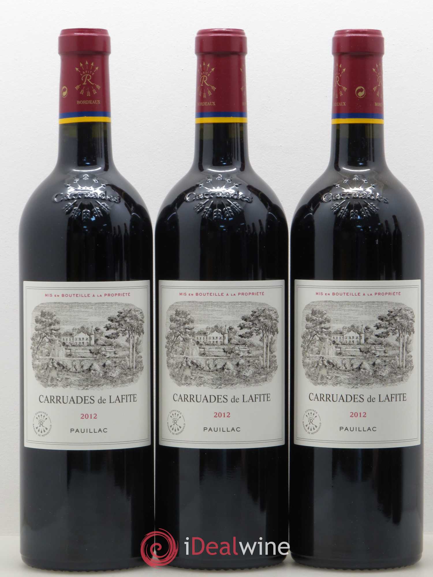Carruades de Lafite Rothschild Second Vin 2012 - Lot de 6 bouteilles - 1